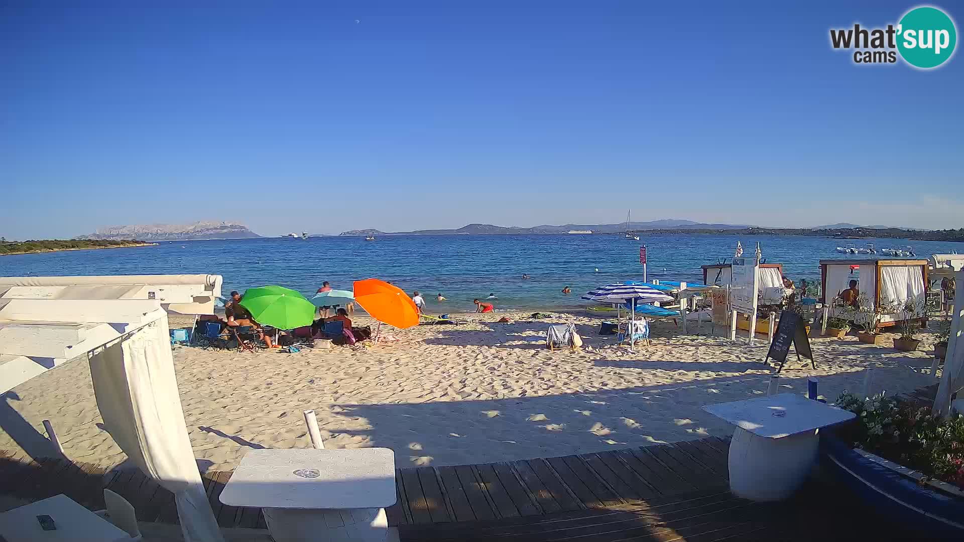 Spiaggia Bianca web cam – Golfo Aranci – Sardinien