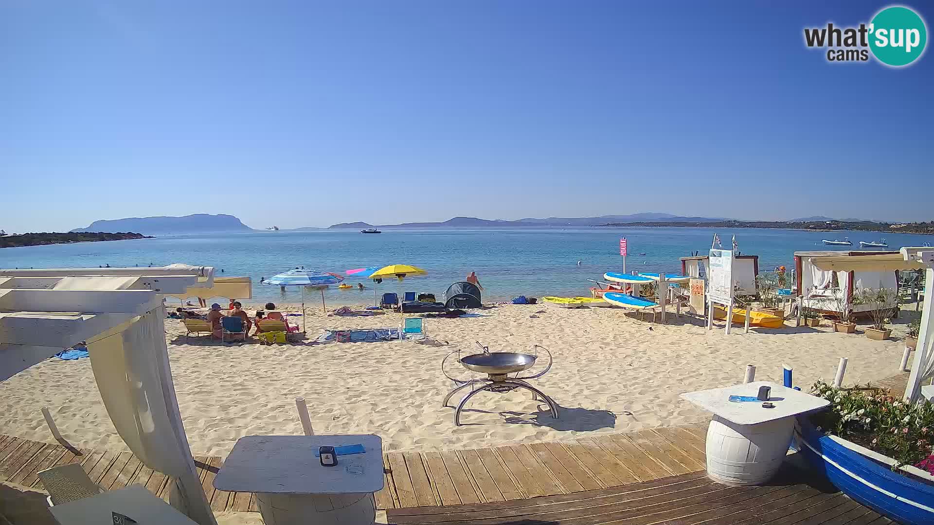 Spiaggia Bianca web cam – Golfo Aranci – Sardinien
