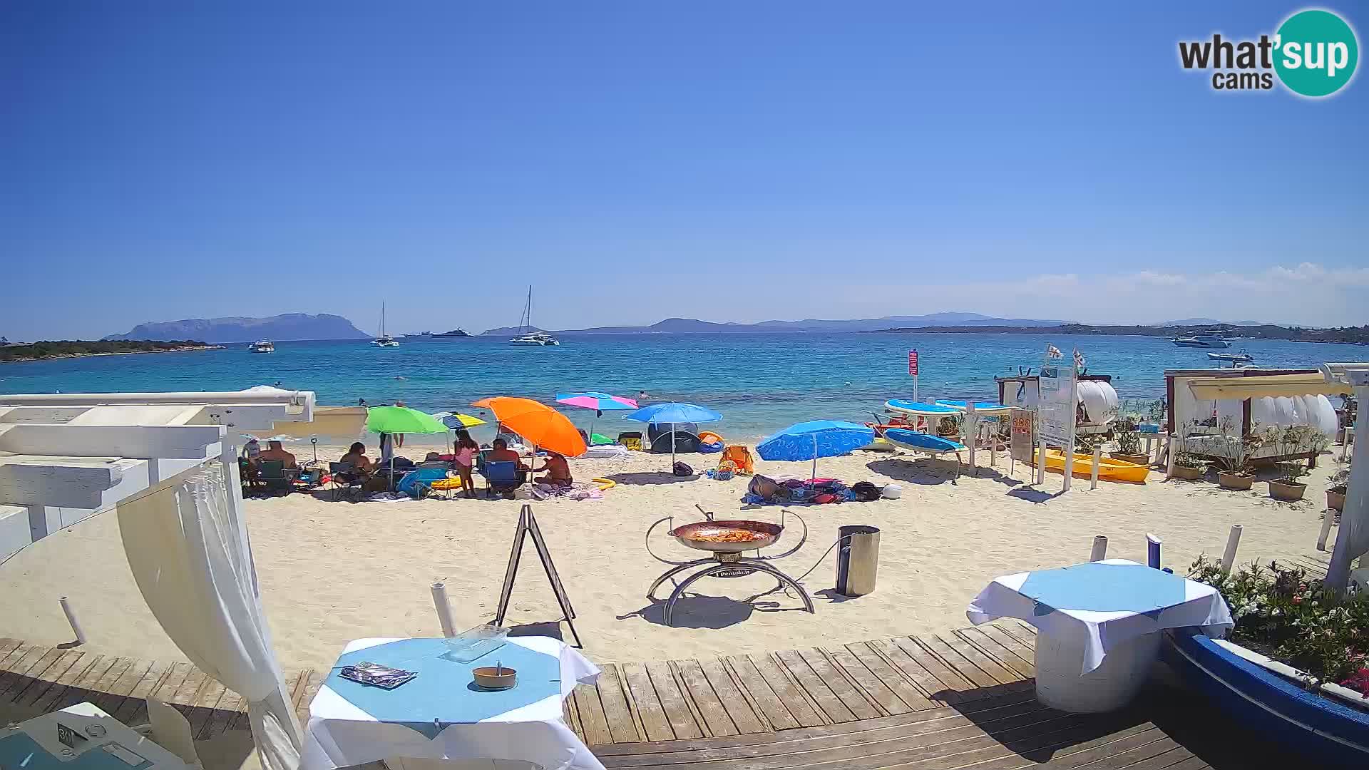 Web kamera Spiaggia Bianca – Golfo Aranci – Sardinija