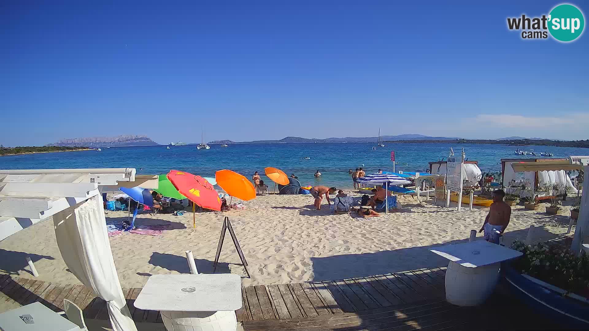 Spletana kamera Spiaggia Bianca – Golfo Aranci – Sardinija