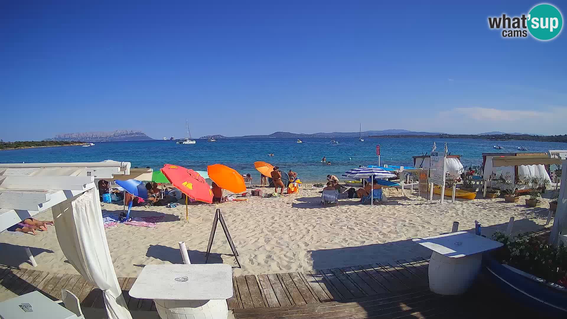 Spletana kamera Spiaggia Bianca – Golfo Aranci – Sardinija