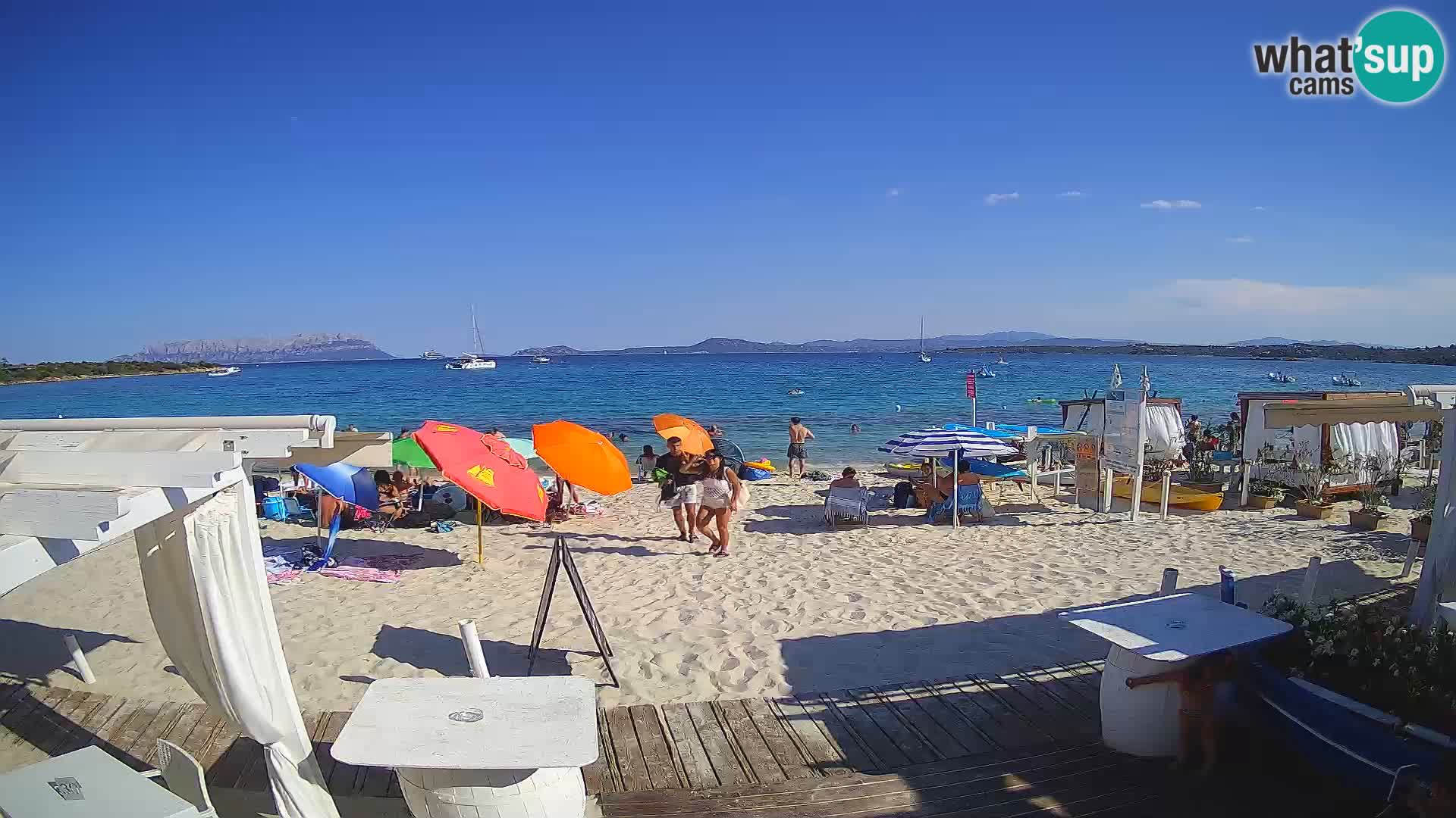 Spiaggia Bianca web cam – Golfo Aranci – Sardinien