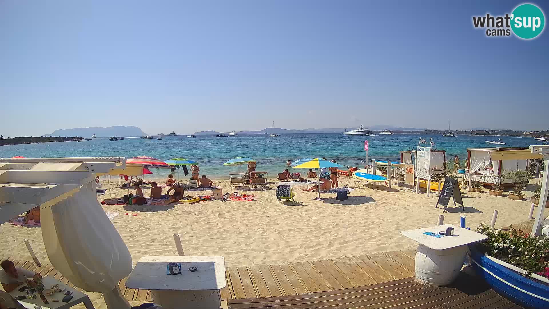 Spiaggia Bianca webcam – Golfo Aranci – Sardinia