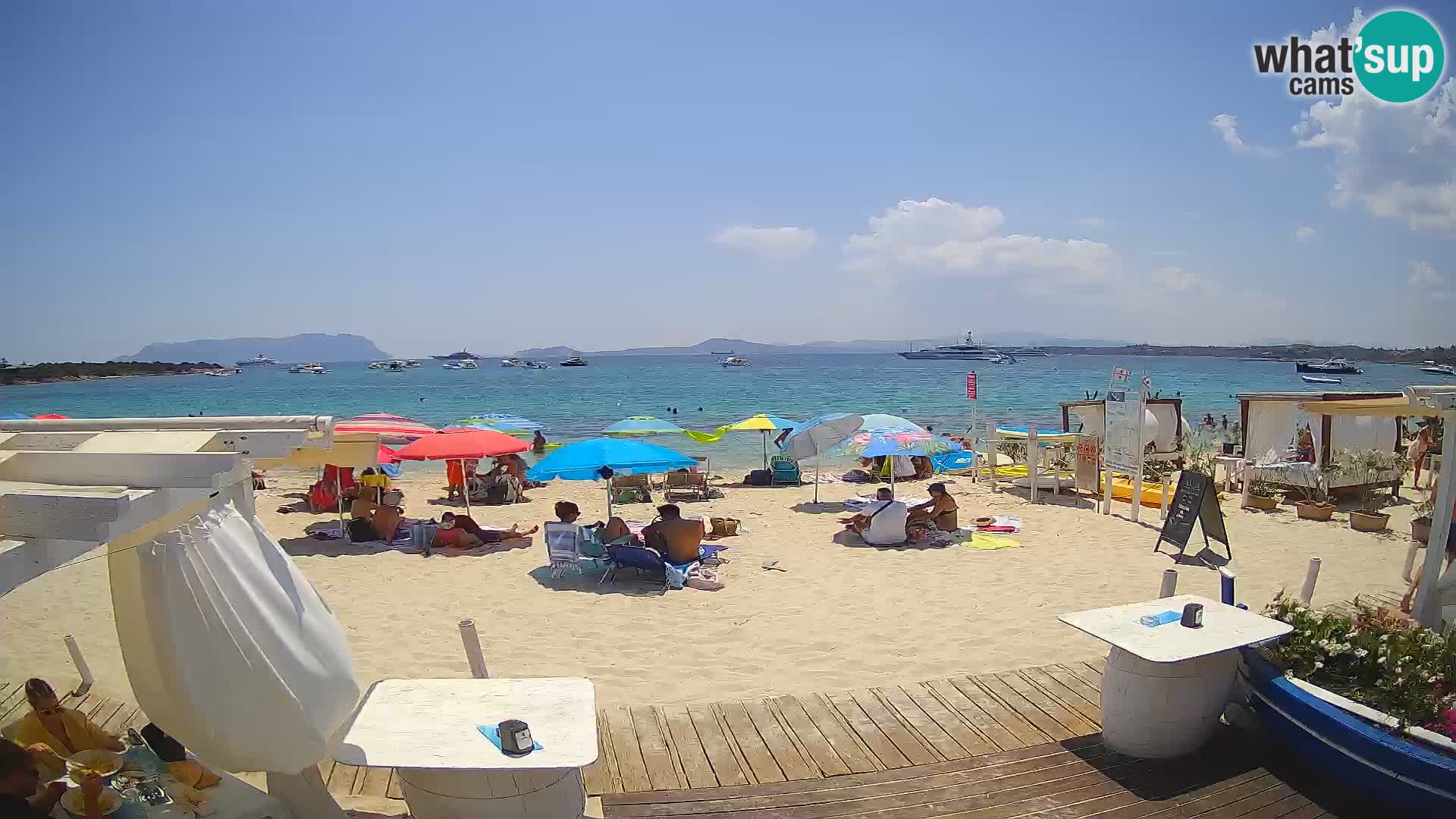 Spletana kamera Spiaggia Bianca – Golfo Aranci – Sardinija