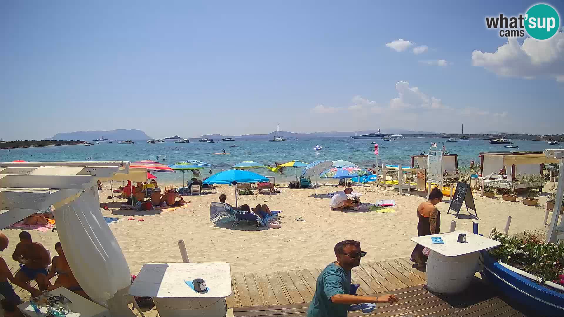 Spiaggia Bianca webcam – Golfo Aranci – Sardinia