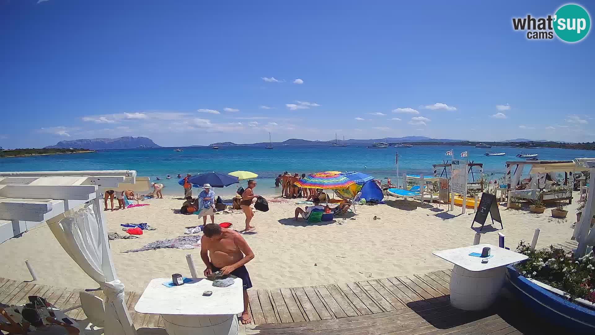 Spletana kamera Spiaggia Bianca – Golfo Aranci – Sardinija