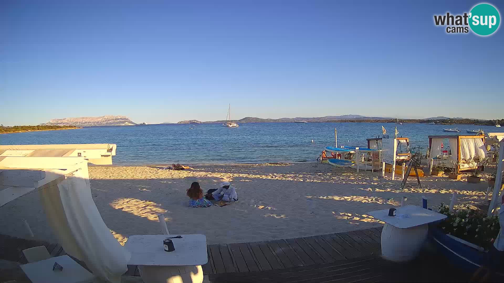 Spletana kamera Spiaggia Bianca – Golfo Aranci – Sardinija