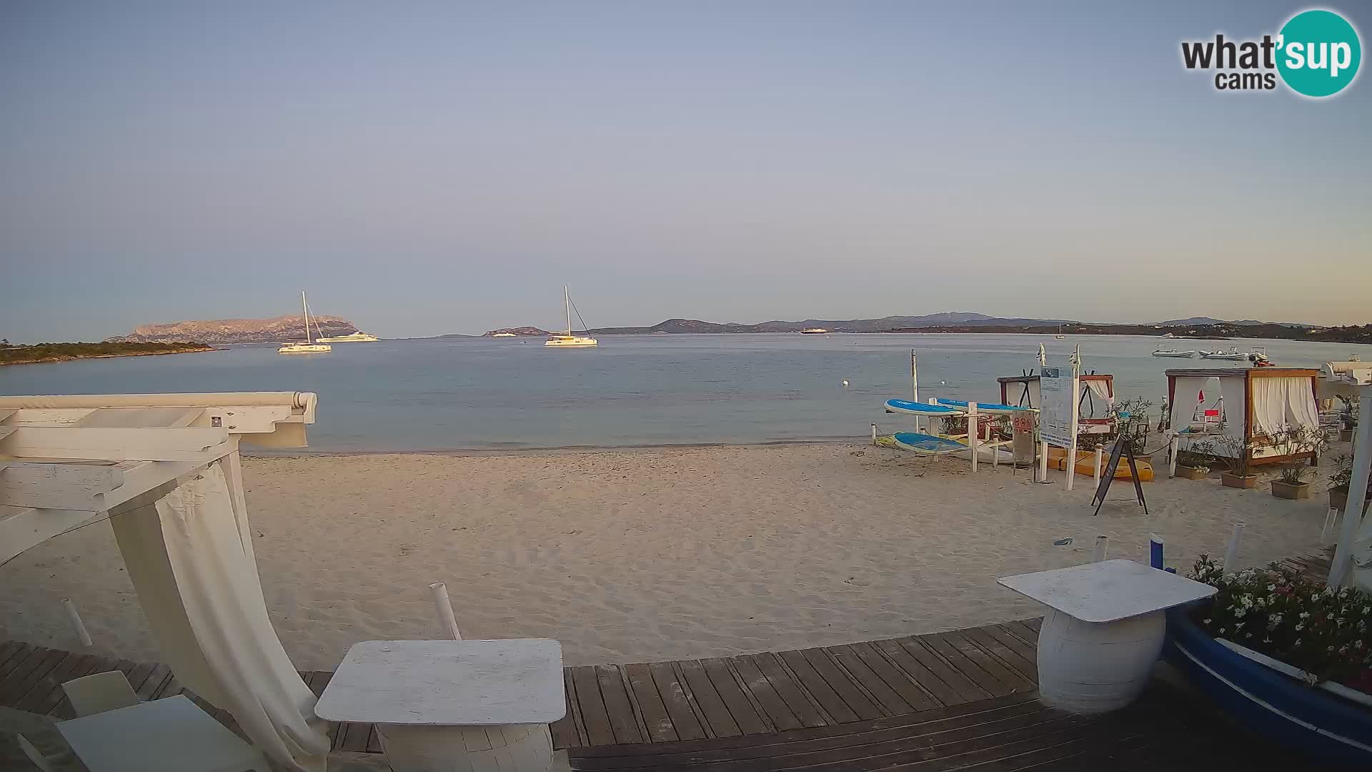 Spiaggia Bianca webcam – Golfo Aranci – Sardinia