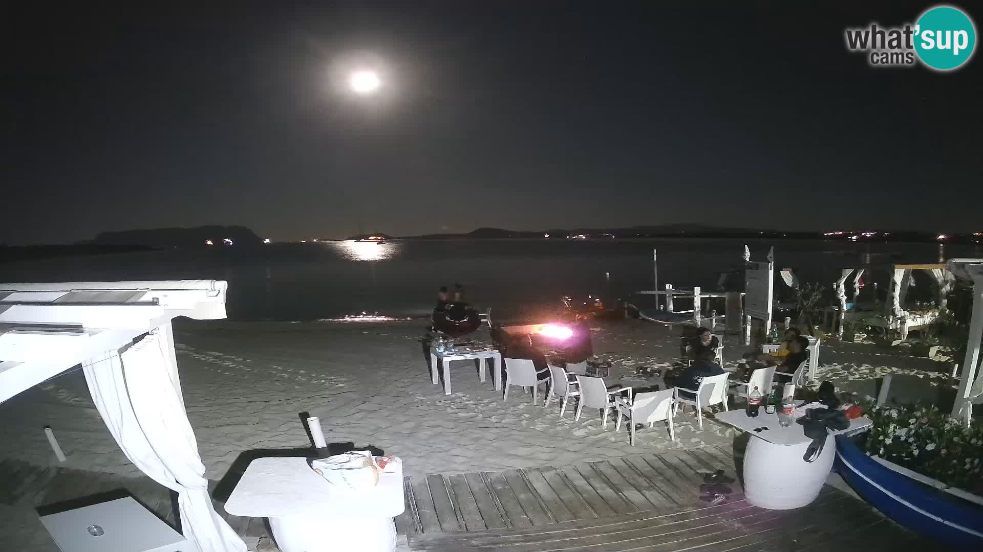 Spletana kamera Spiaggia Bianca – Golfo Aranci – Sardinija