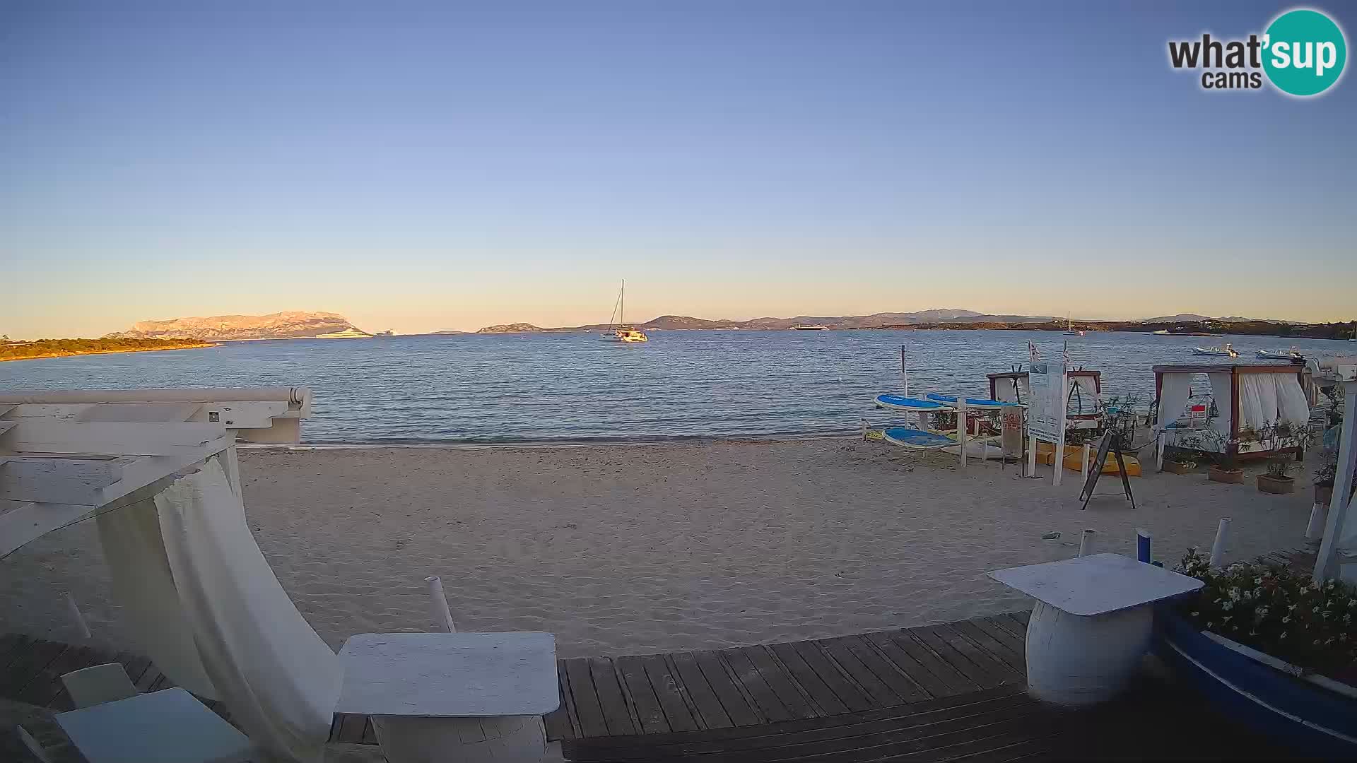 Spiaggia Bianca webcam – Golfo Aranci – Sardinia
