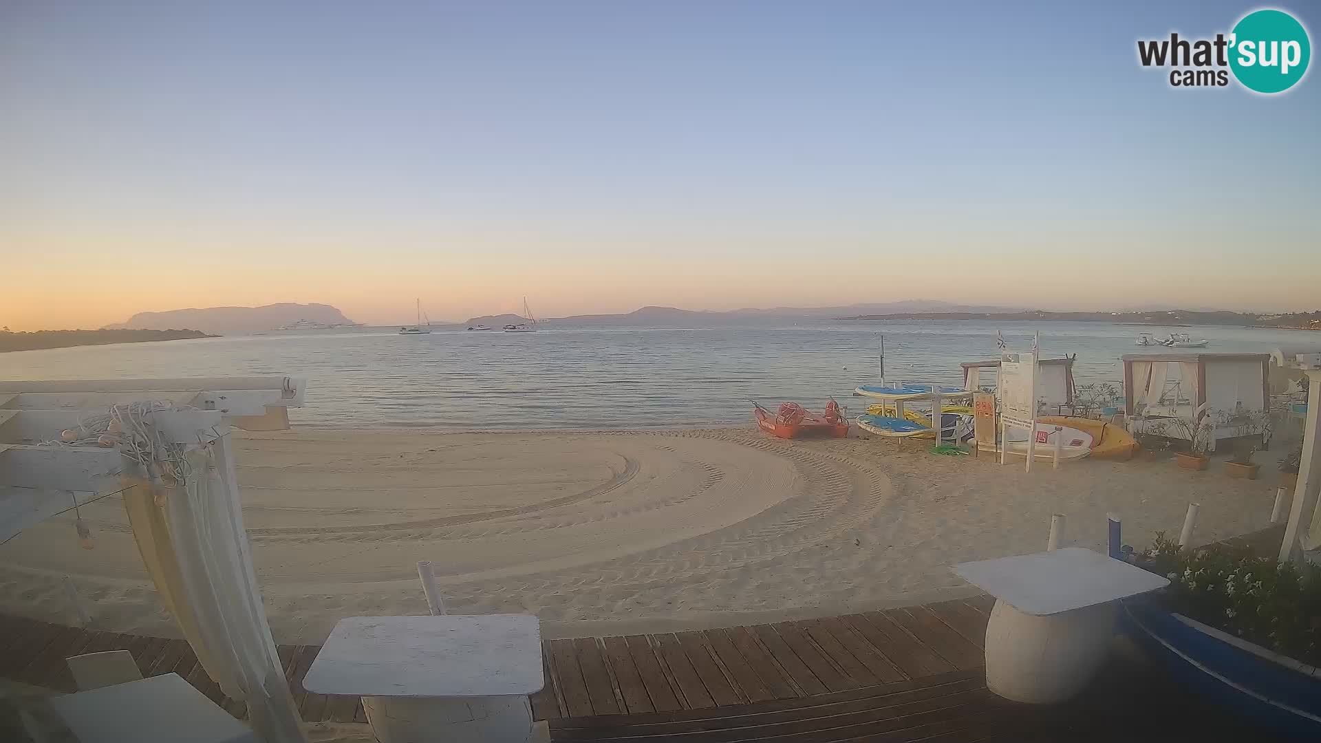 Spletana kamera Spiaggia Bianca – Golfo Aranci – Sardinija