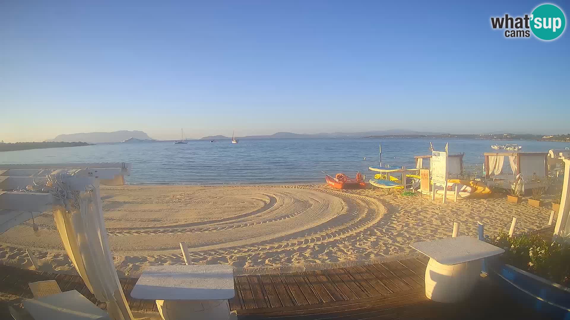 Spiaggia Bianca web cam – Golfo Aranci – Sardinien