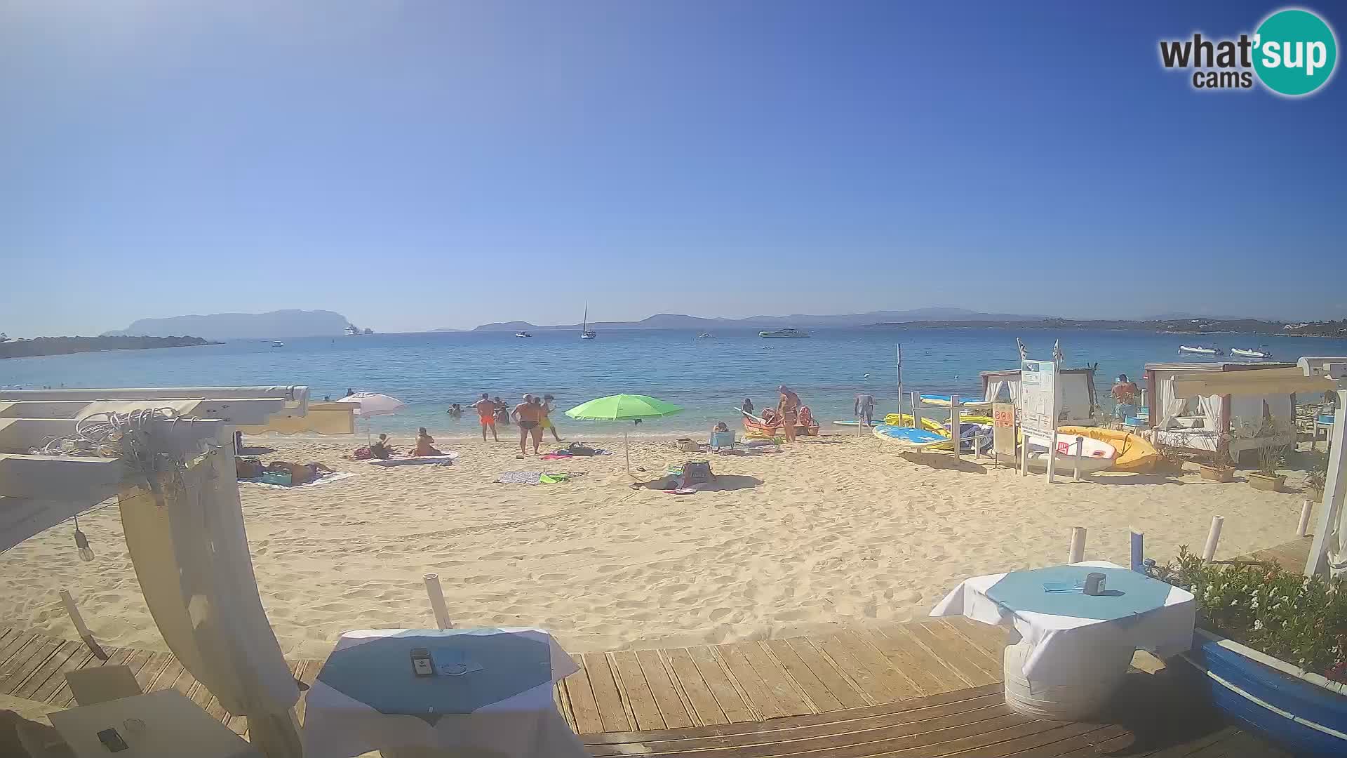 Spletana kamera Spiaggia Bianca – Golfo Aranci – Sardinija