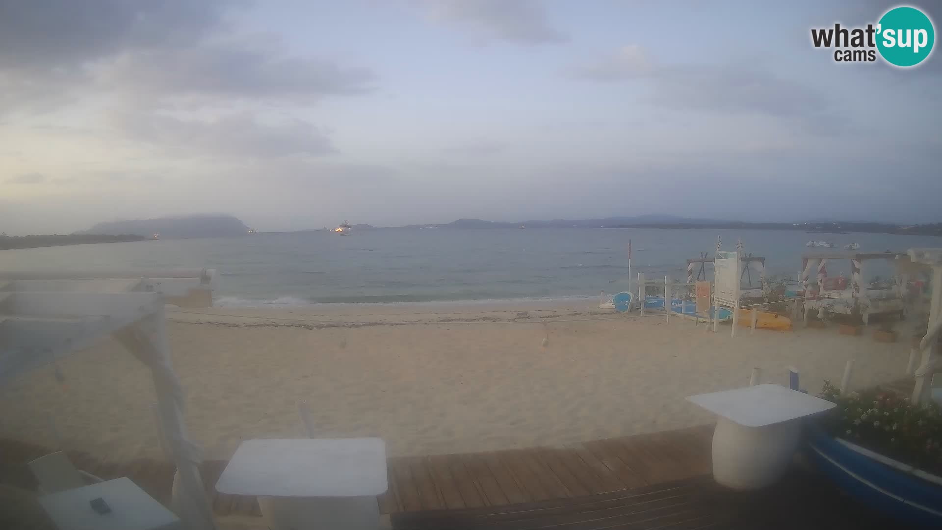 Spiaggia Bianca webcam – Golfo Aranci – Sardinia