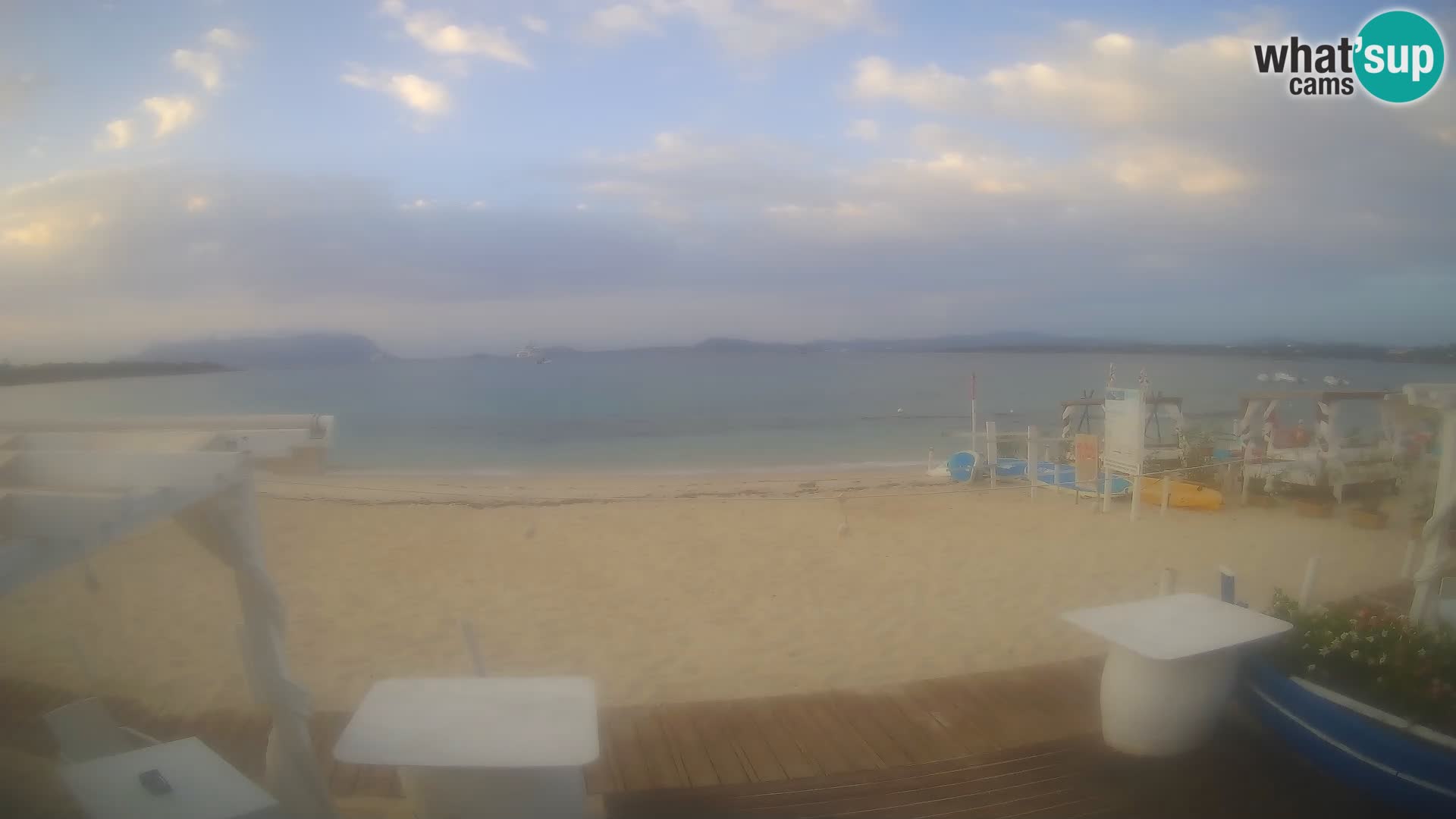 Spiaggia Bianca webcam – Golfo Aranci – Sardinia
