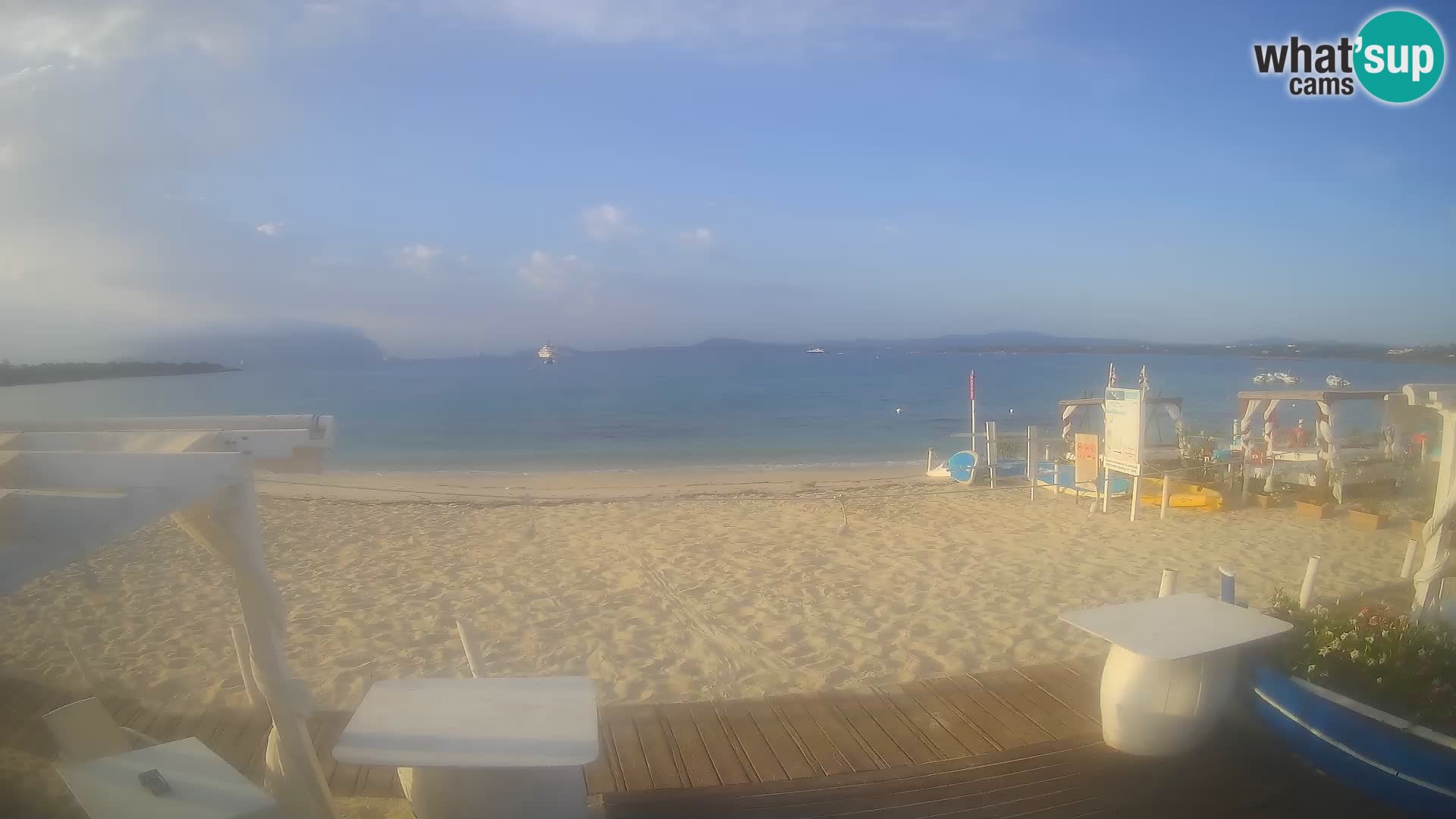 Web kamera Spiaggia Bianca – Golfo Aranci – Sardinija