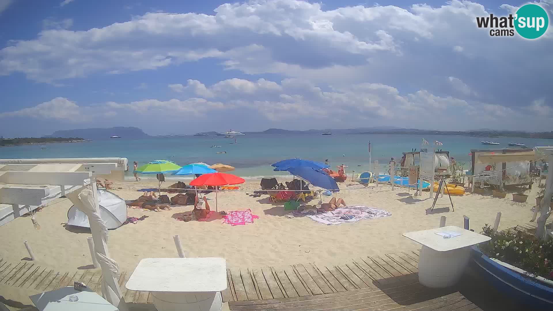 Spletana kamera Spiaggia Bianca – Golfo Aranci – Sardinija