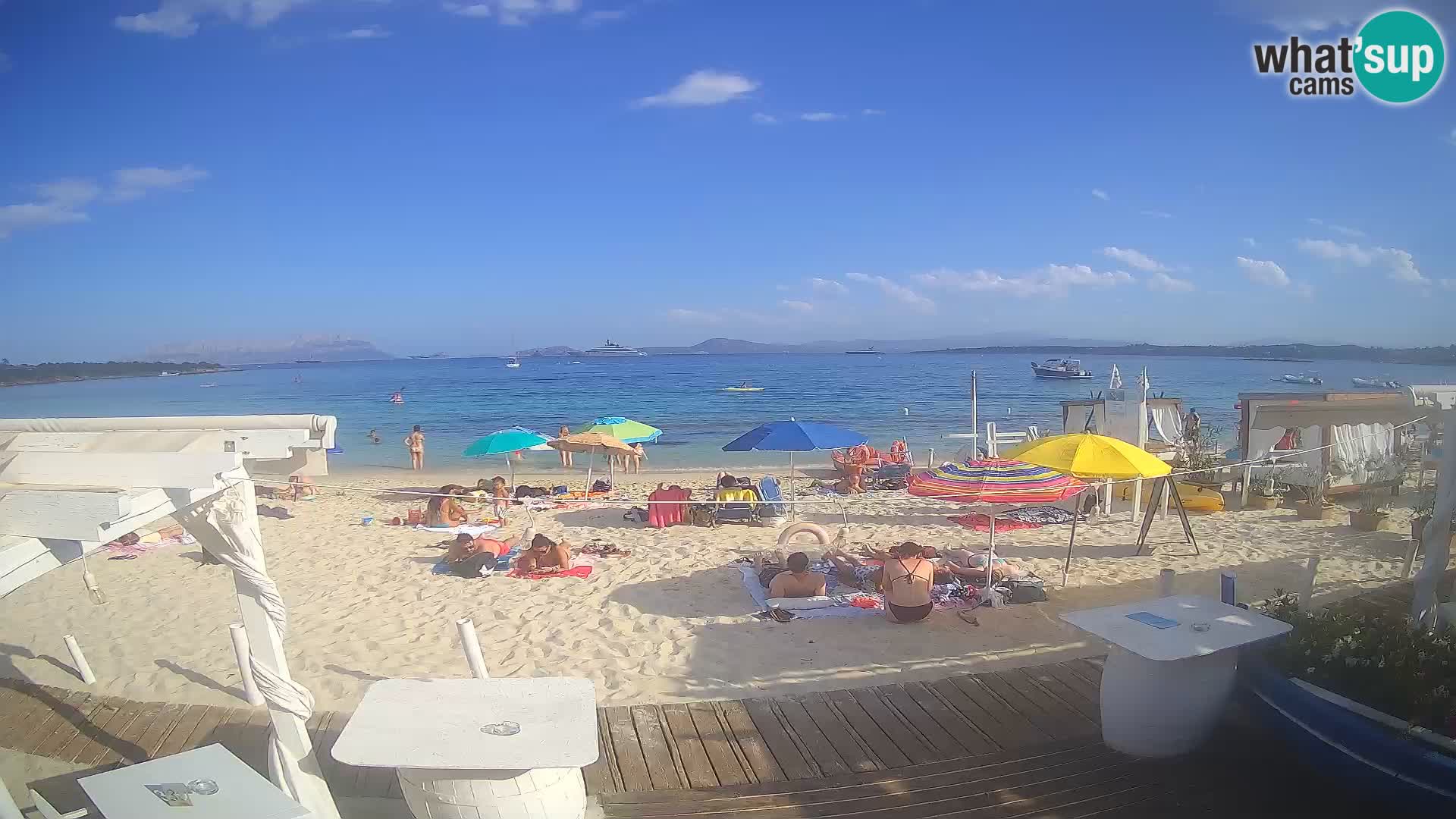 Spiaggia Bianca webcam – Golfo Aranci – Sardinia