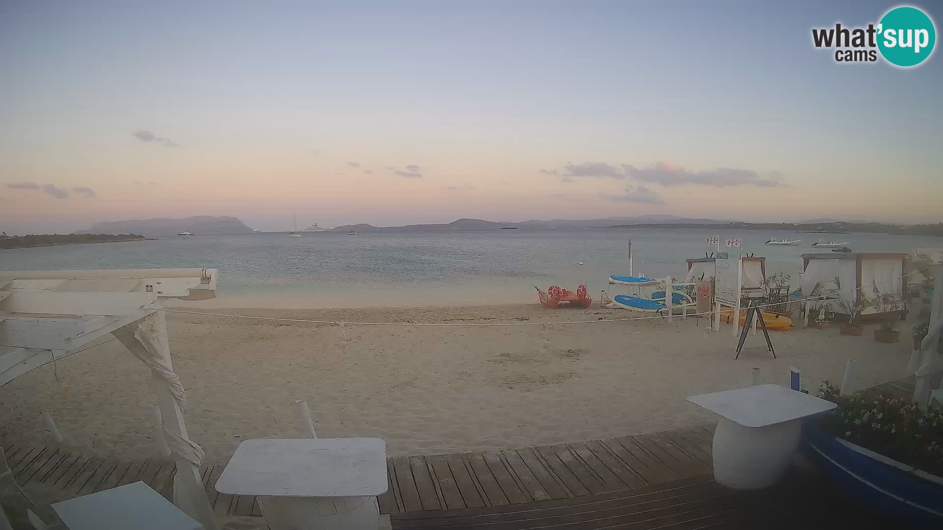 Spiaggia Bianca web cam – Golfo Aranci – Sardinien