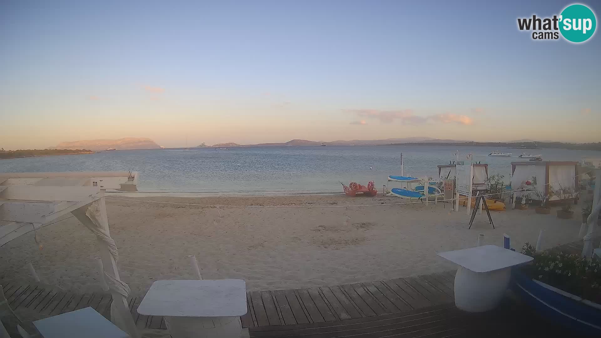 Spletana kamera Spiaggia Bianca – Golfo Aranci – Sardinija