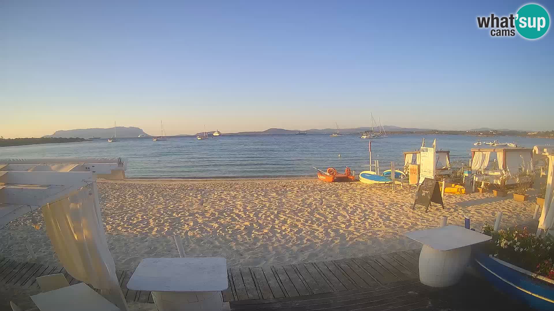 Web kamera Spiaggia Bianca – Golfo Aranci – Sardinija