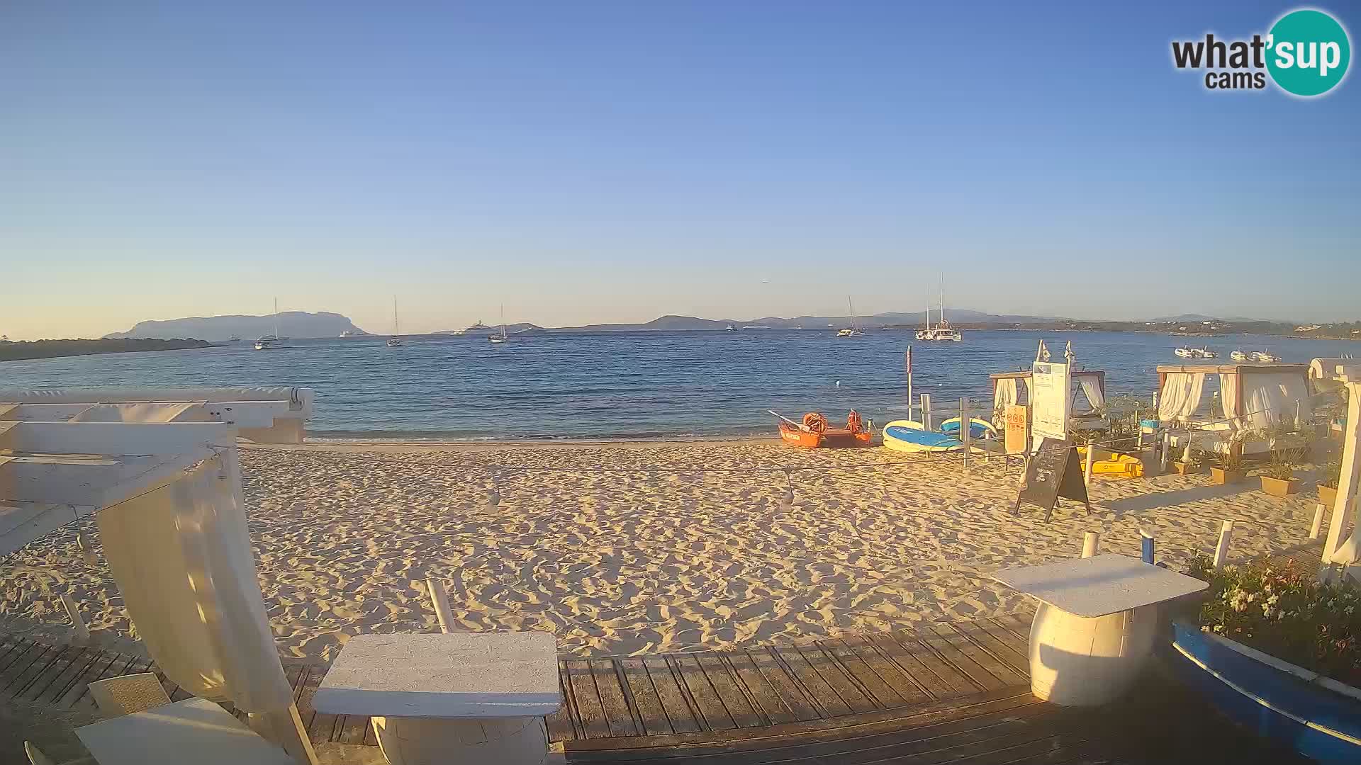 Web kamera Spiaggia Bianca – Golfo Aranci – Sardinija