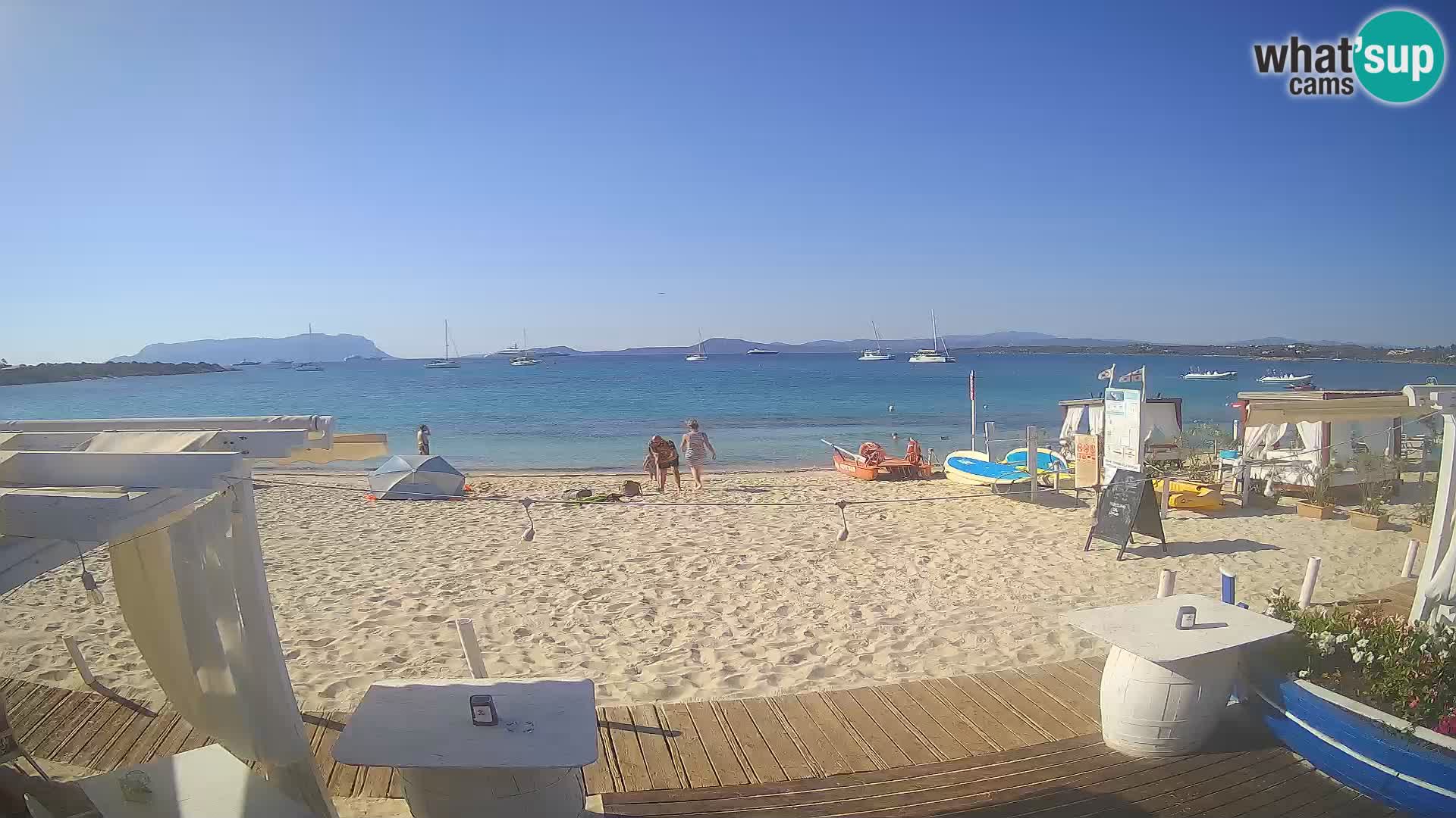 Spiaggia Bianca web cam – Golfo Aranci – Sardinien
