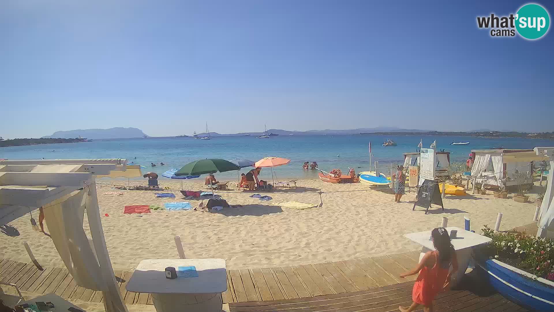 Spletana kamera Spiaggia Bianca – Golfo Aranci – Sardinija