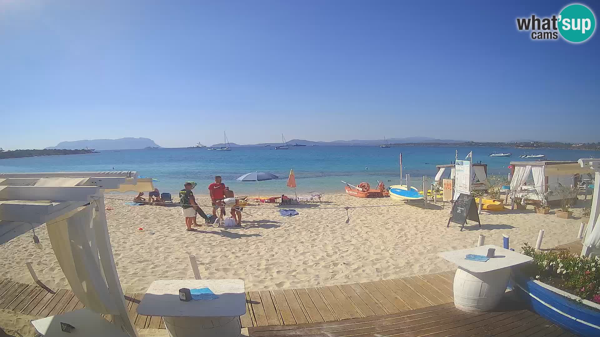 Spiaggia Bianca webcam – Golfo Aranci – Sardinia
