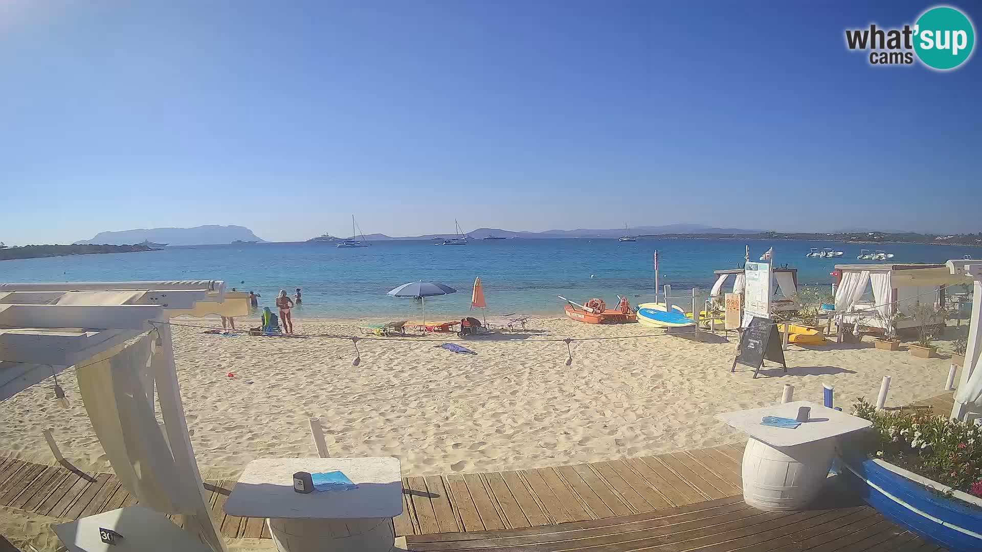 Spiaggia Bianca web cam – Golfo Aranci – Sardinien