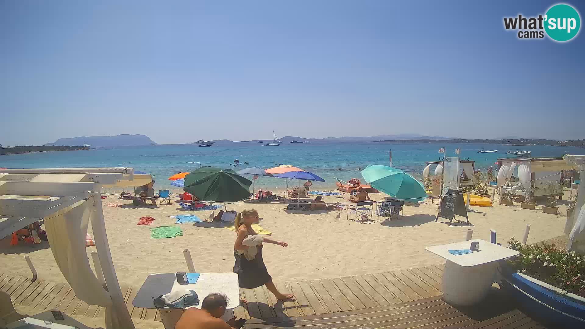Spletana kamera Spiaggia Bianca – Golfo Aranci – Sardinija
