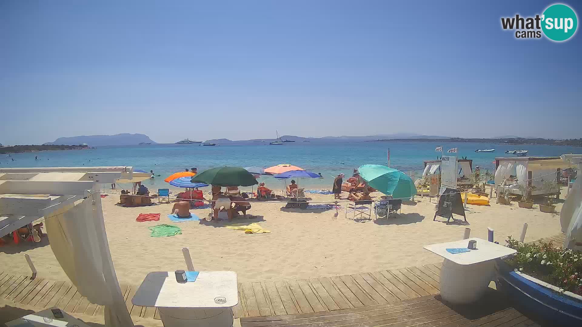 Spiaggia Bianca webcam – Golfo Aranci – Sardinia