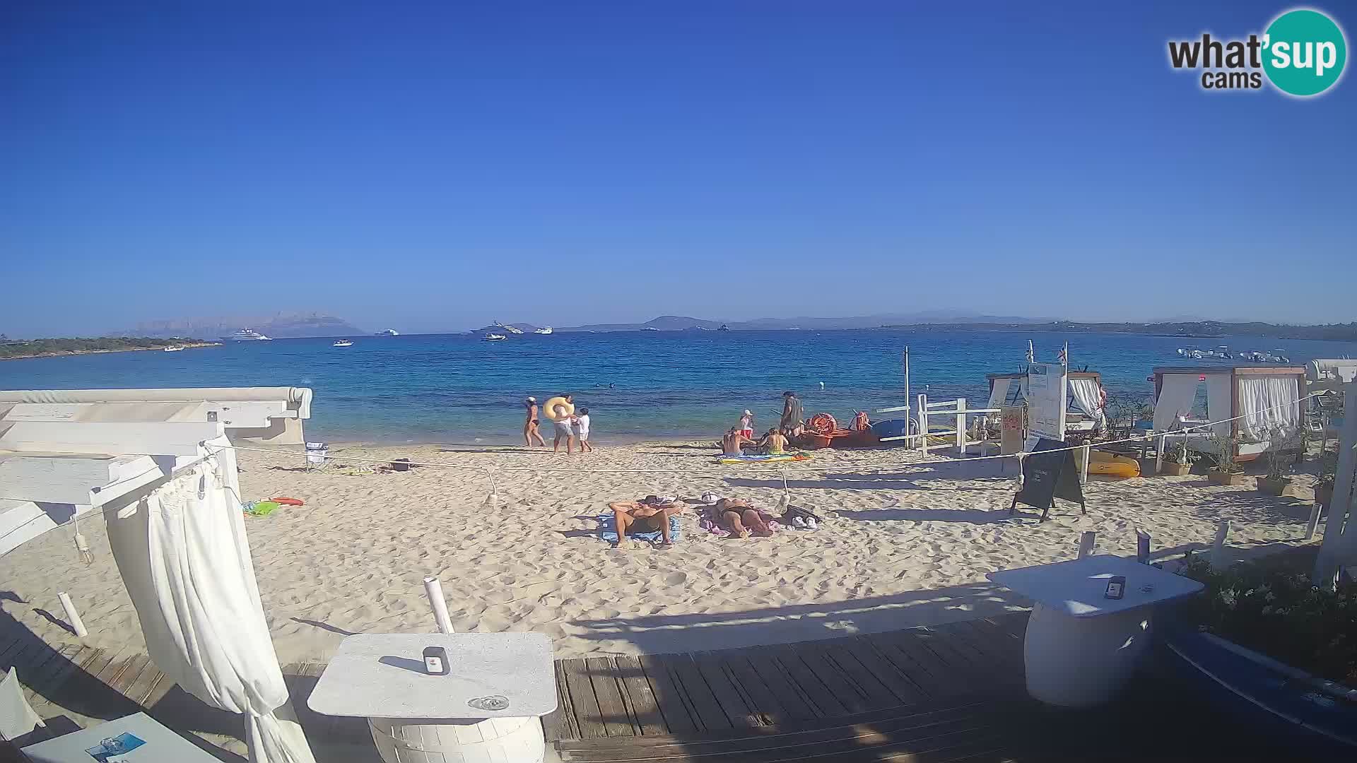 Spiaggia Bianca webcam – Golfo Aranci – Sardinia