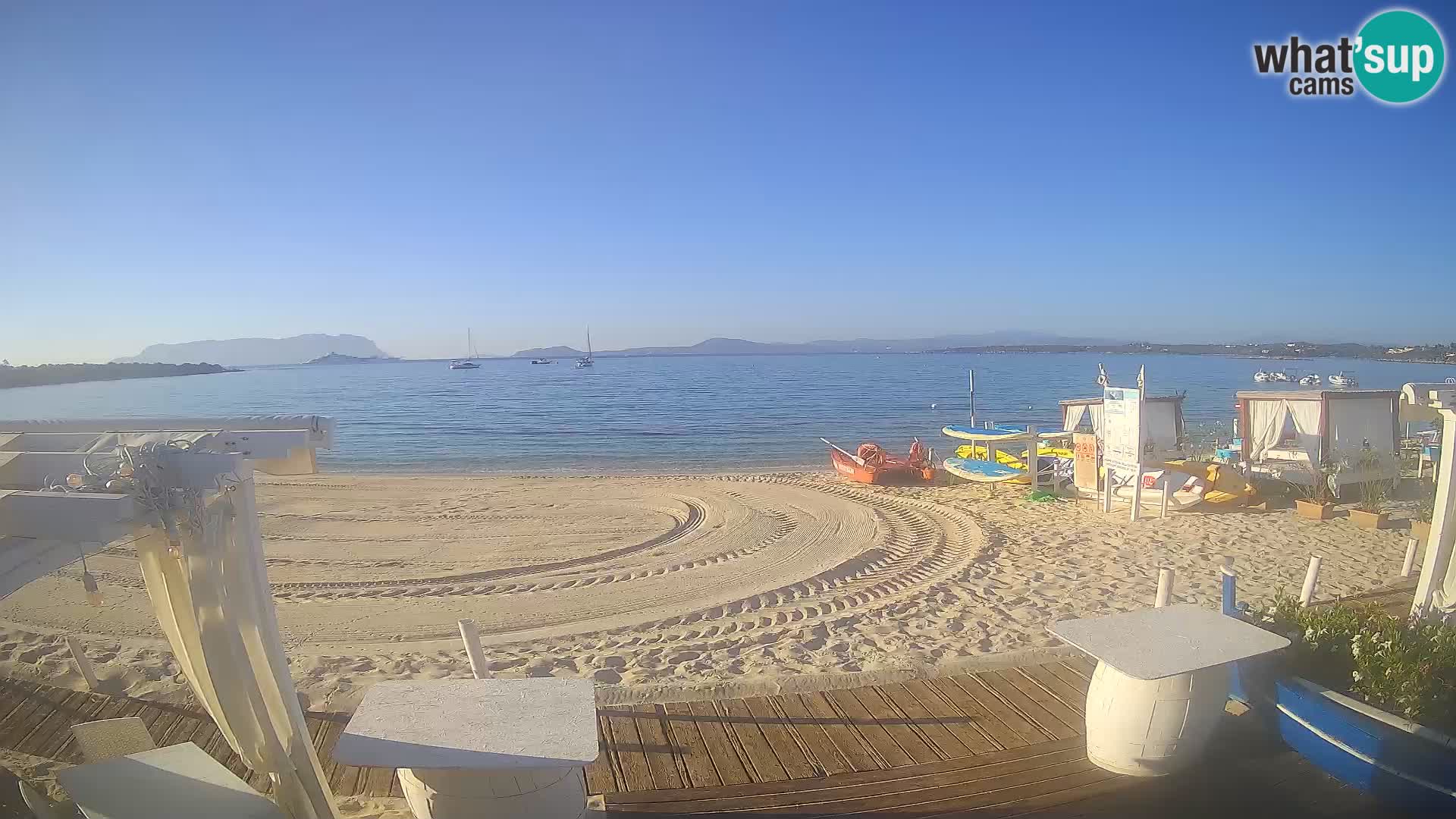 Spiaggia Bianca web cam – Golfo Aranci – Sardinien