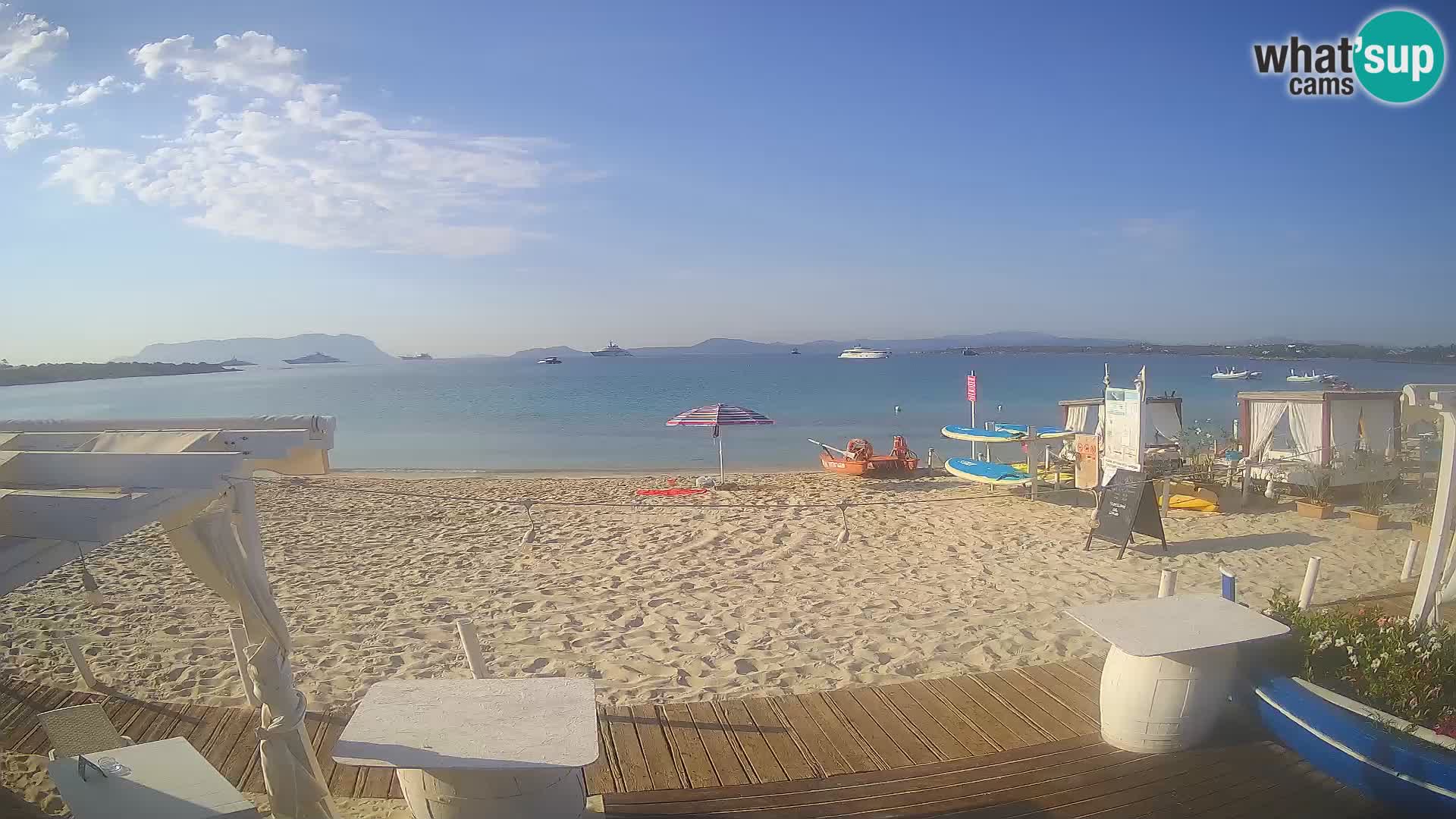 Spiaggia Bianca web cam – Golfo Aranci – Sardinien