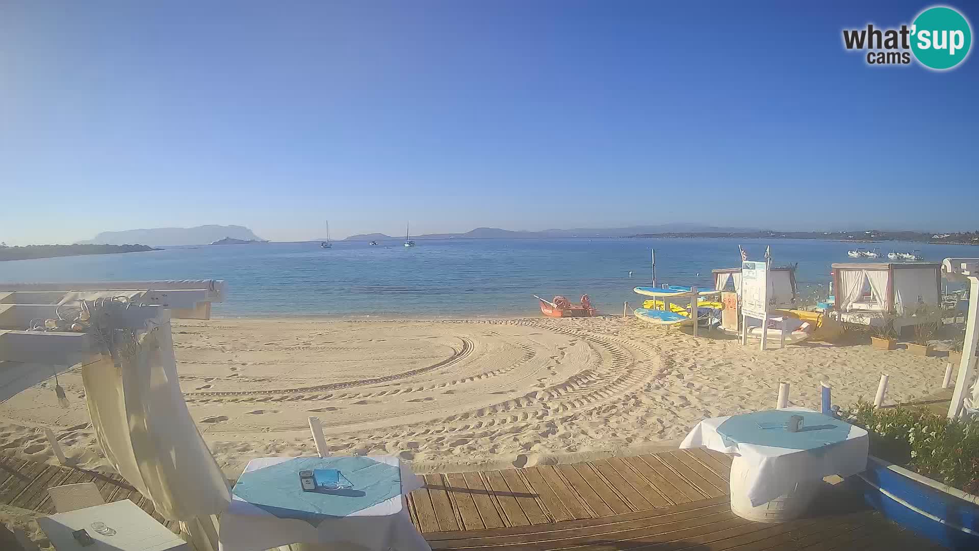 Spiaggia Bianca web cam – Golfo Aranci – Sardinien