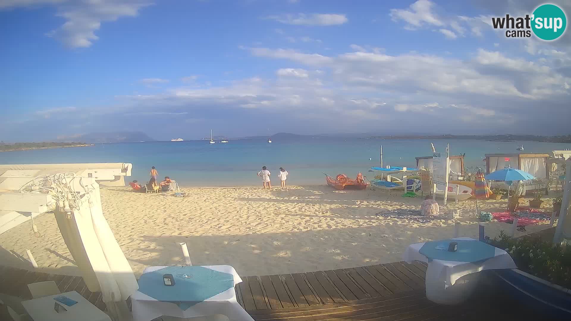 Spiaggia Bianca webcam – Golfo Aranci – Sardinia