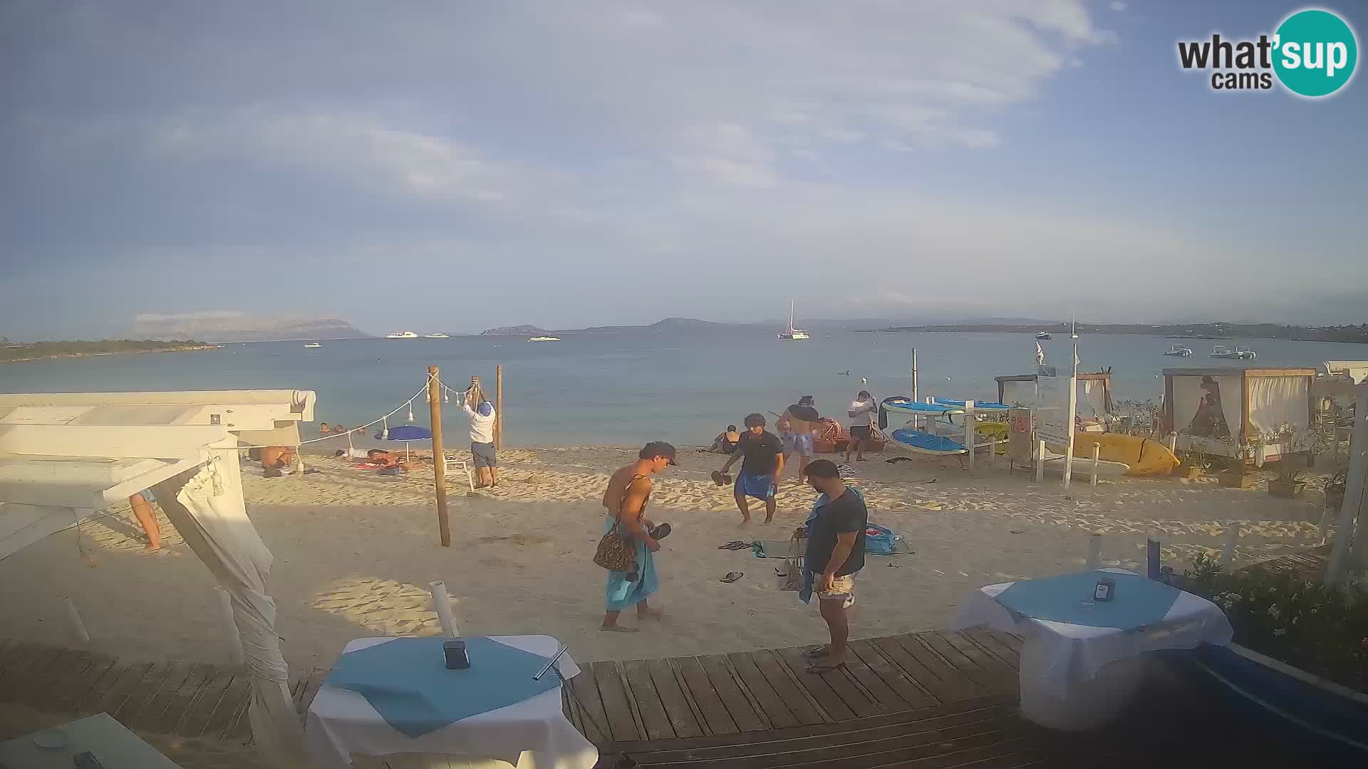 Spiaggia Bianca webcam – Golfo Aranci – Sardinia