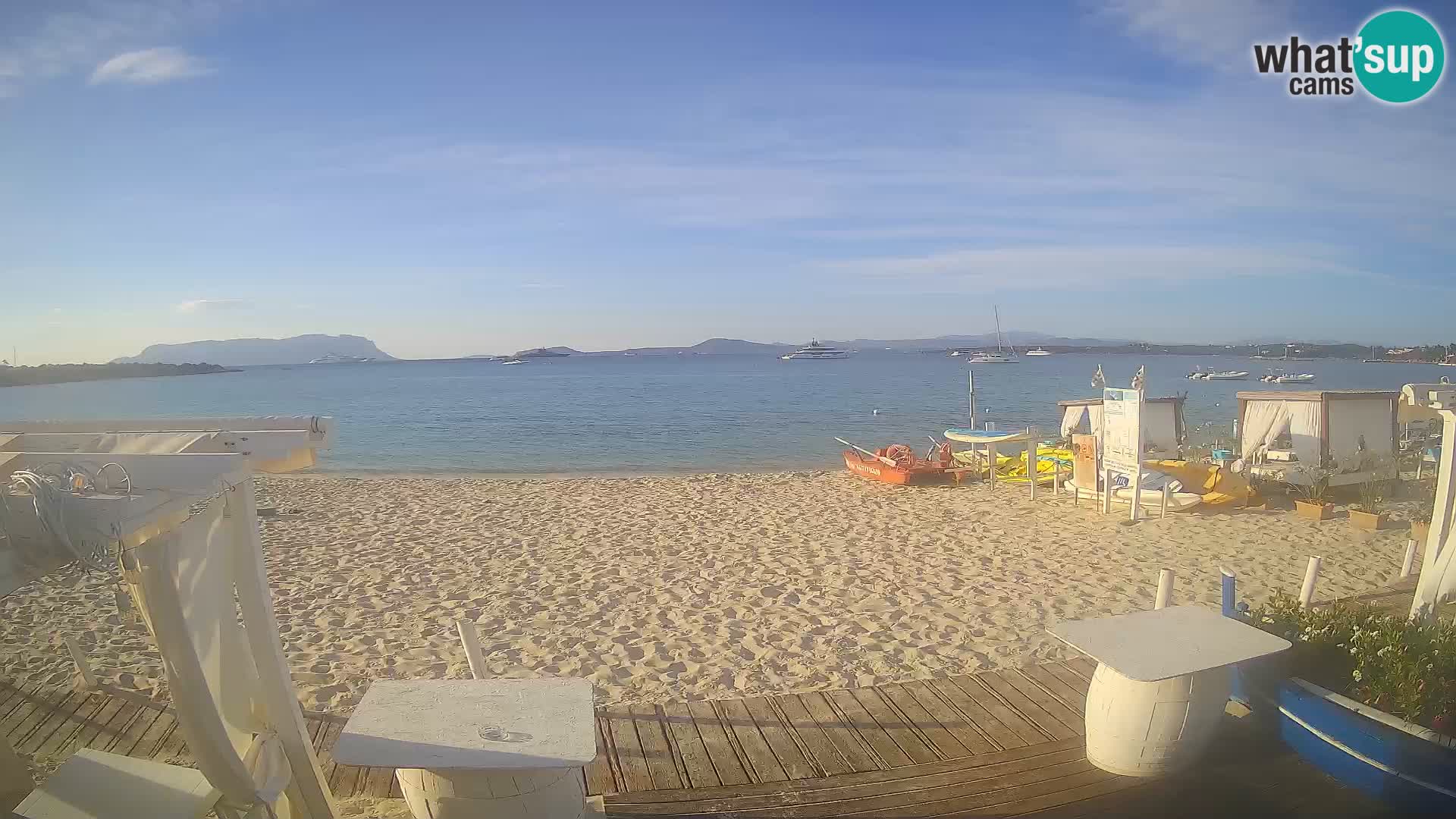 Spiaggia Bianca webcam – Golfo Aranci – Sardinia