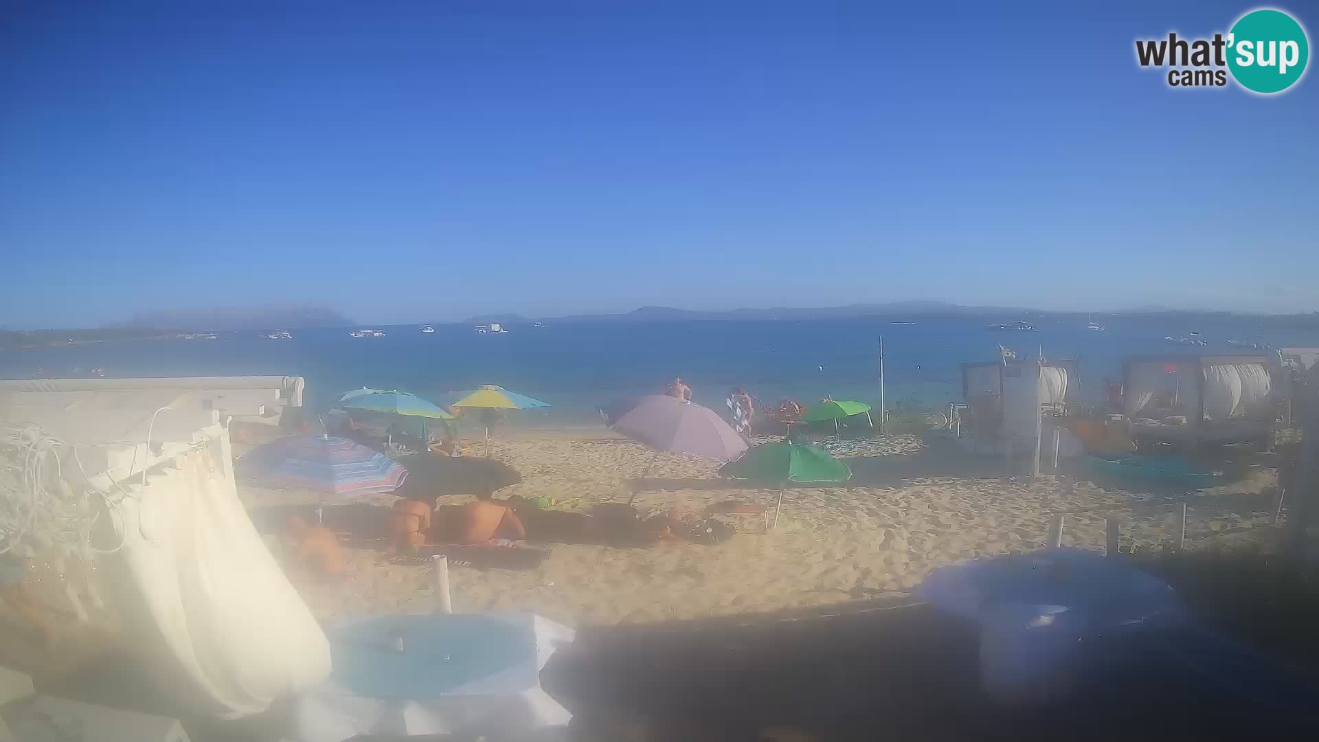 Spiaggia Bianca webcam – Golfo Aranci – Sardinia