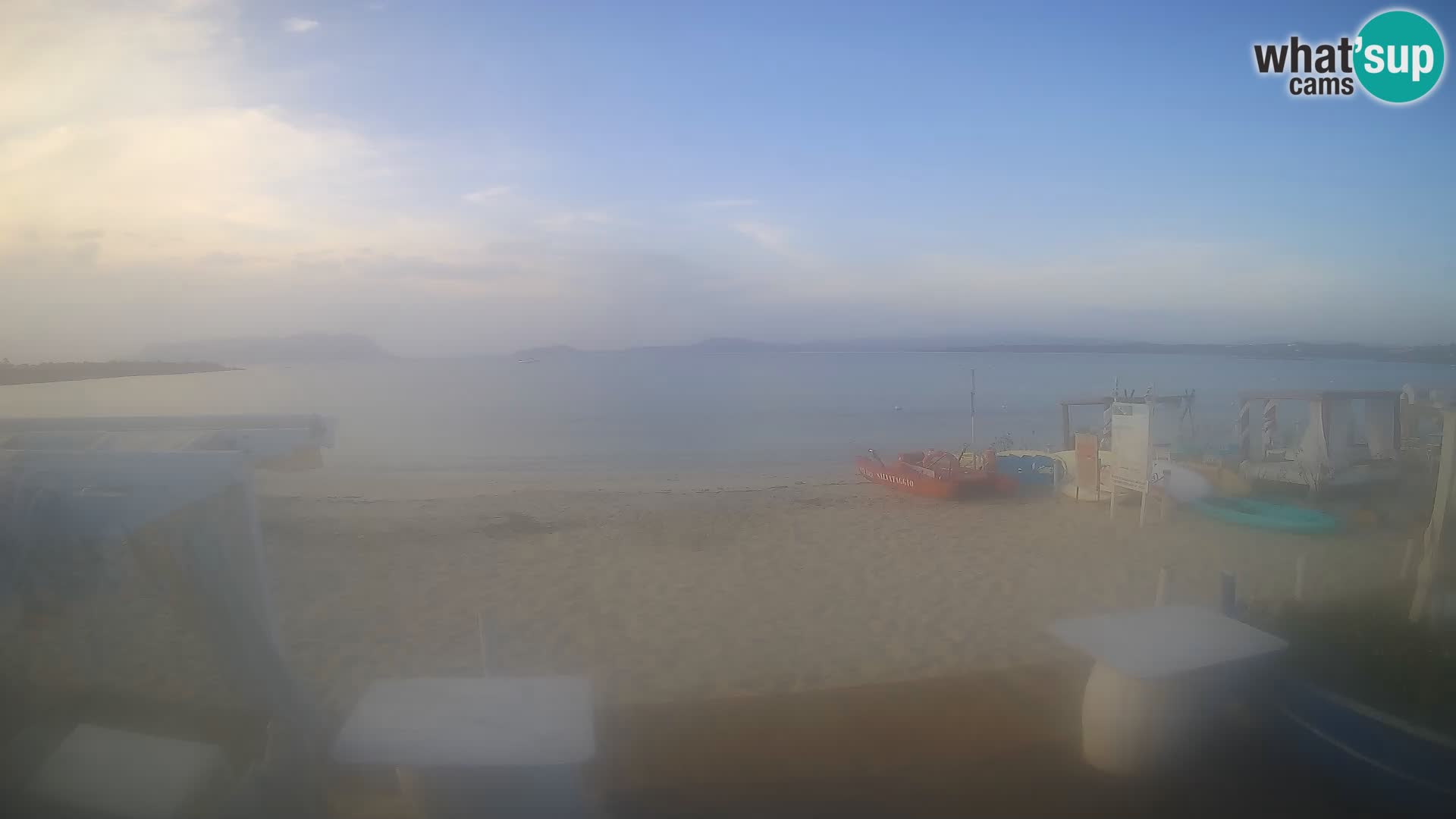 Spiaggia Bianca webcam – Golfo Aranci – Sardinia