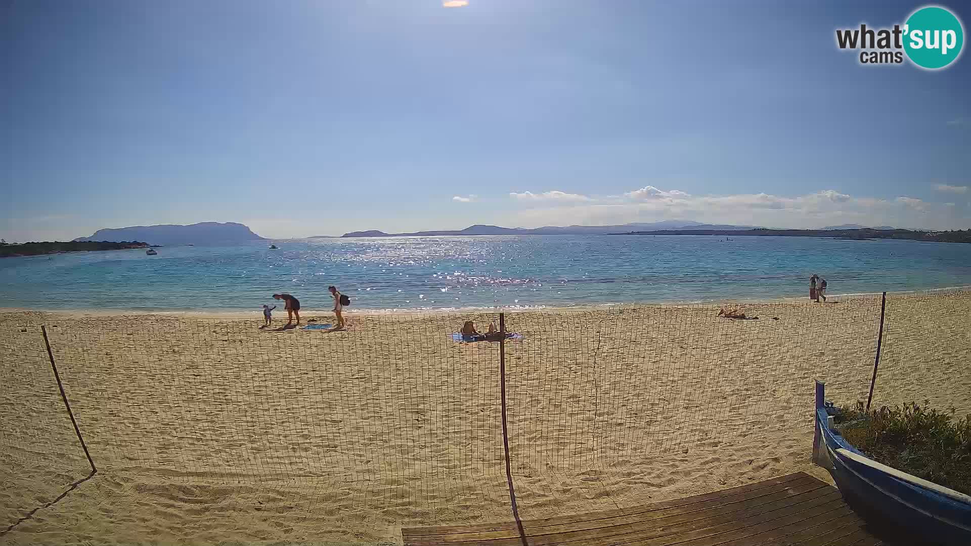 Spiaggia Bianca web cam – Golfo Aranci – Sardinien