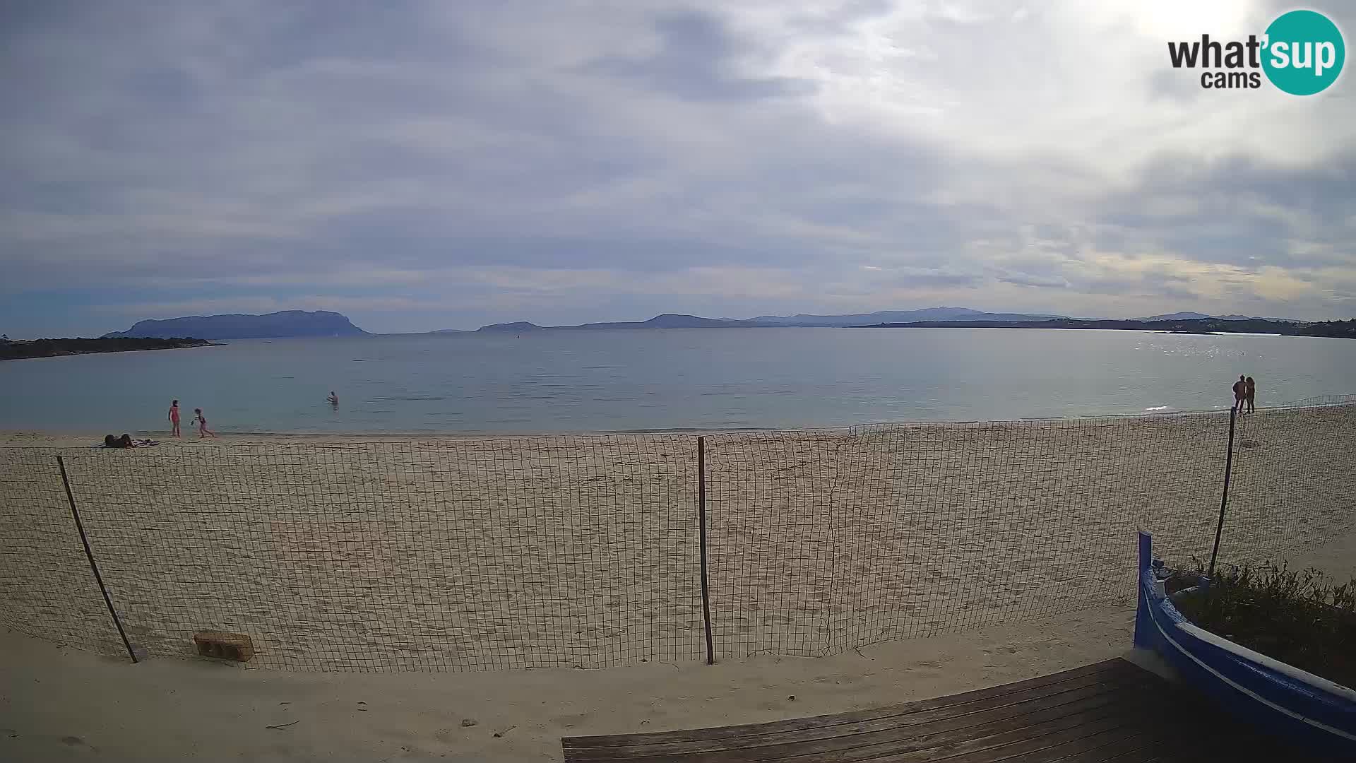 Spiaggia Bianca web cam – Golfo Aranci – Sardinien
