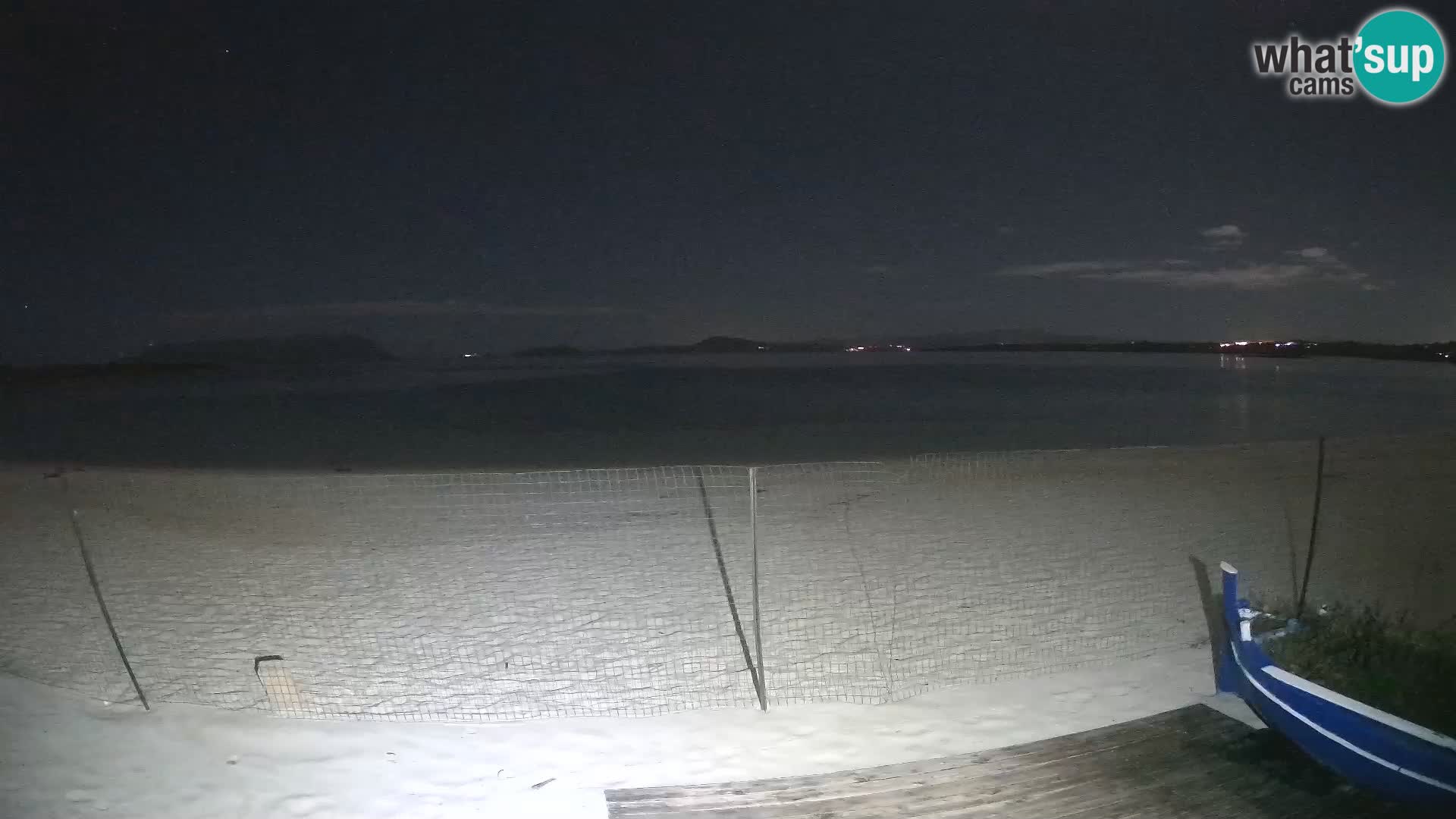 Spiaggia Bianca webcam – Golfo Aranci – Sardinia