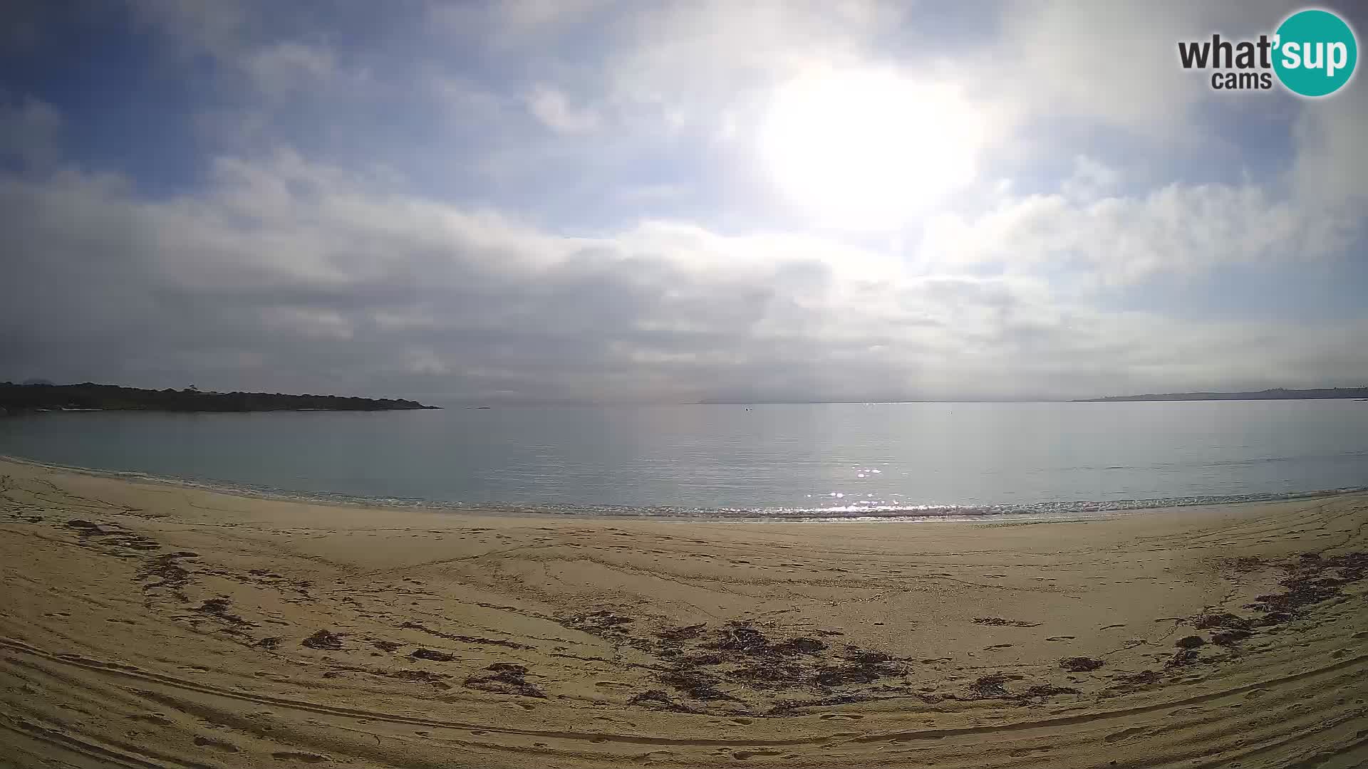 Spletana kamera Spiaggia Bianca – Golfo Aranci – Sardinija