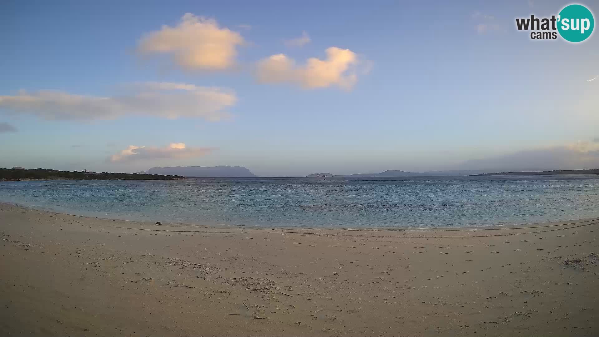 Spiaggia Bianca webcam – Golfo Aranci – Sardinia