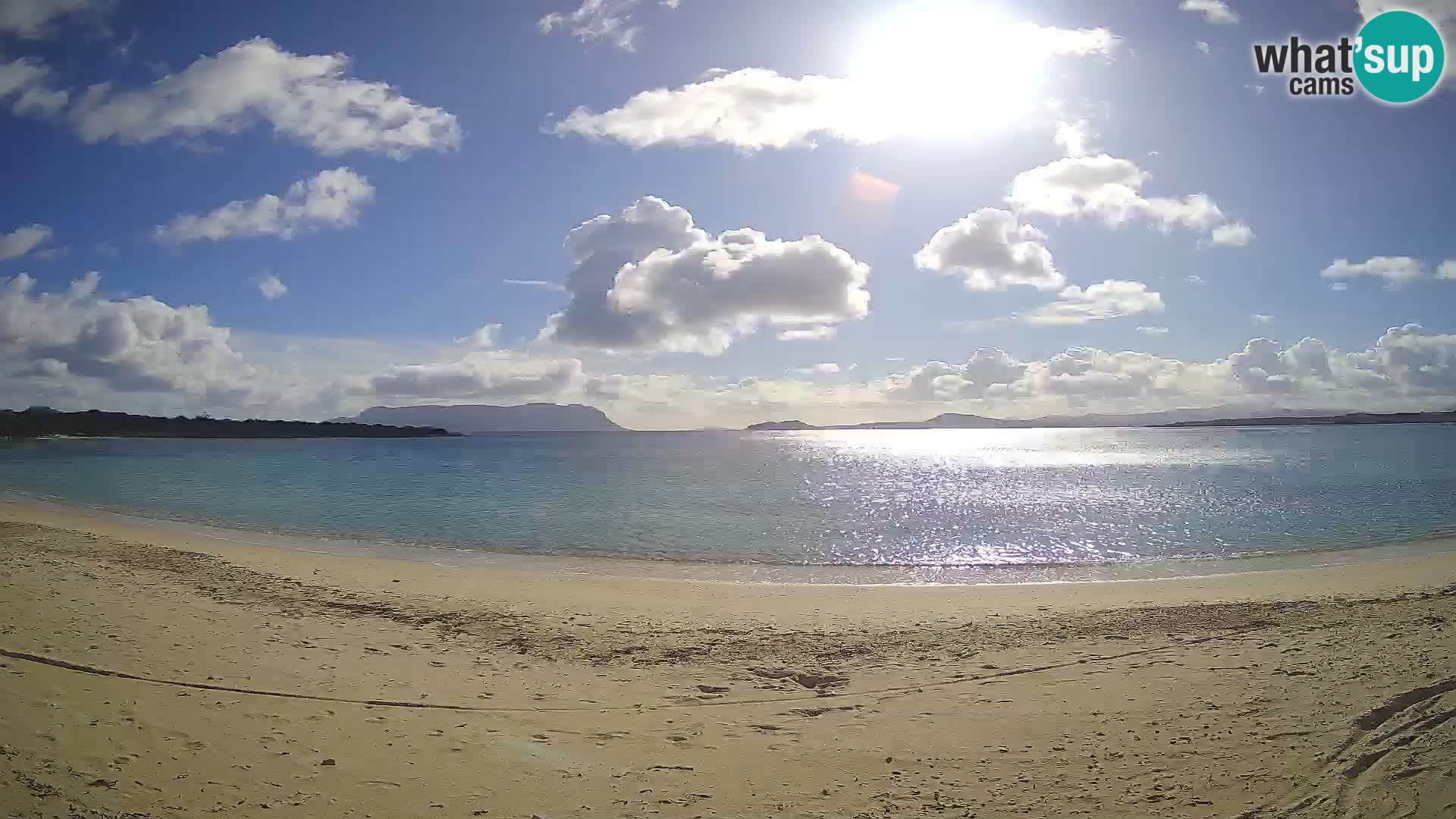 Spiaggia Bianca webcam – Golfo Aranci – Sardinia