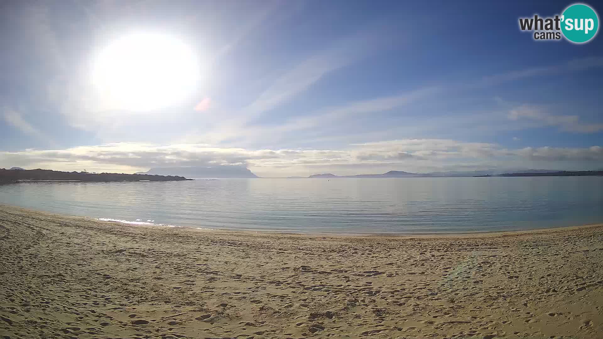 Spiaggia Bianca web cam – Golfo Aranci – Sardinien