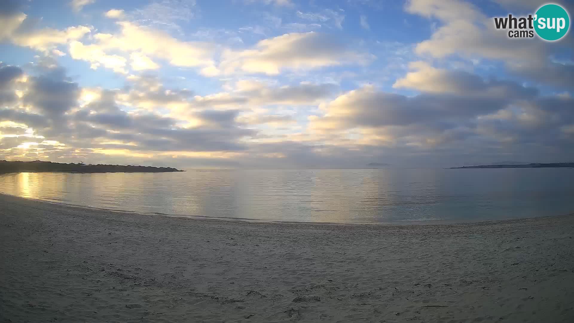 Spiaggia Bianca webcam – Golfo Aranci – Sardinia
