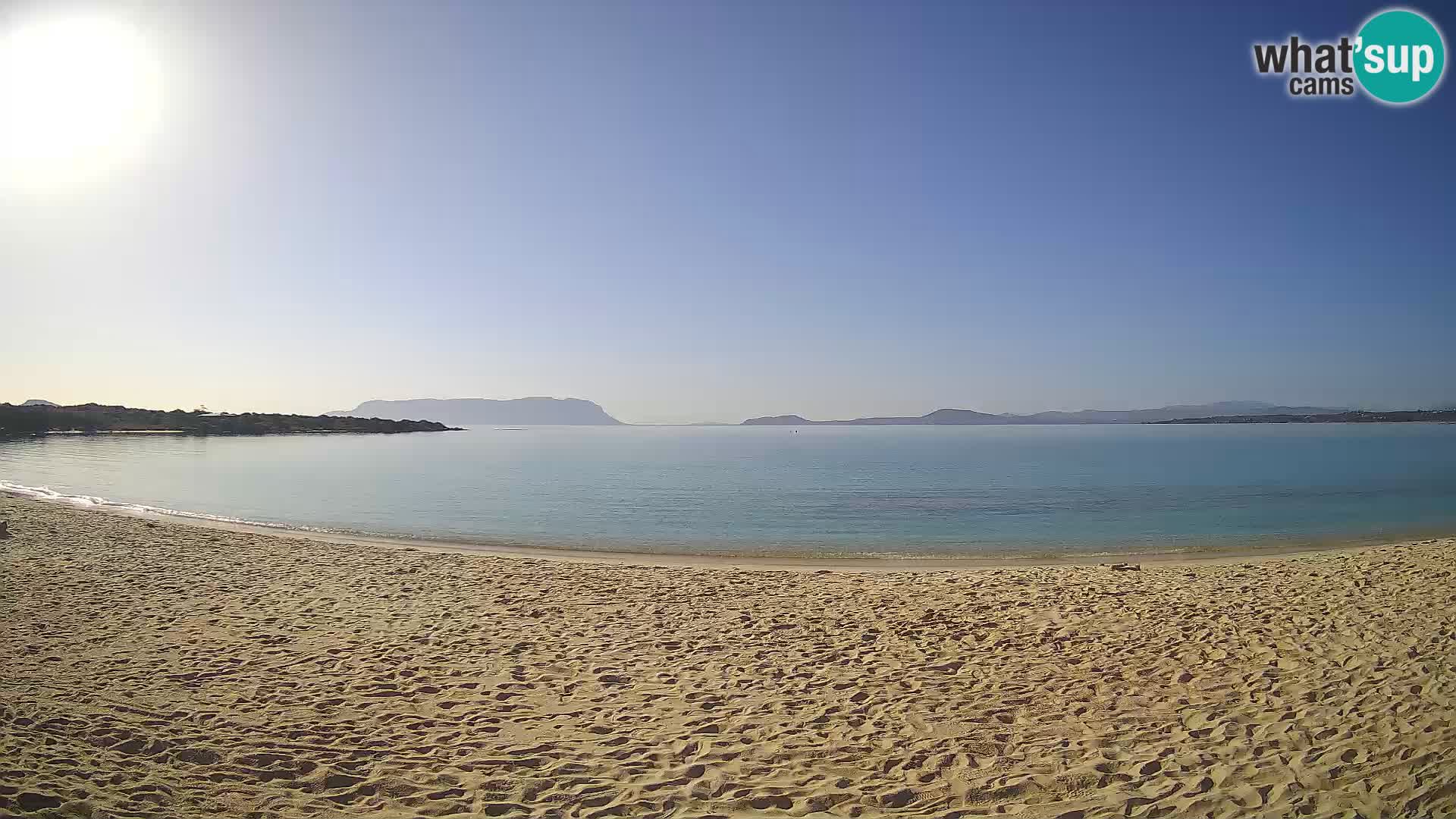 Spiaggia Bianca webcam – Golfo Aranci – Sardinia